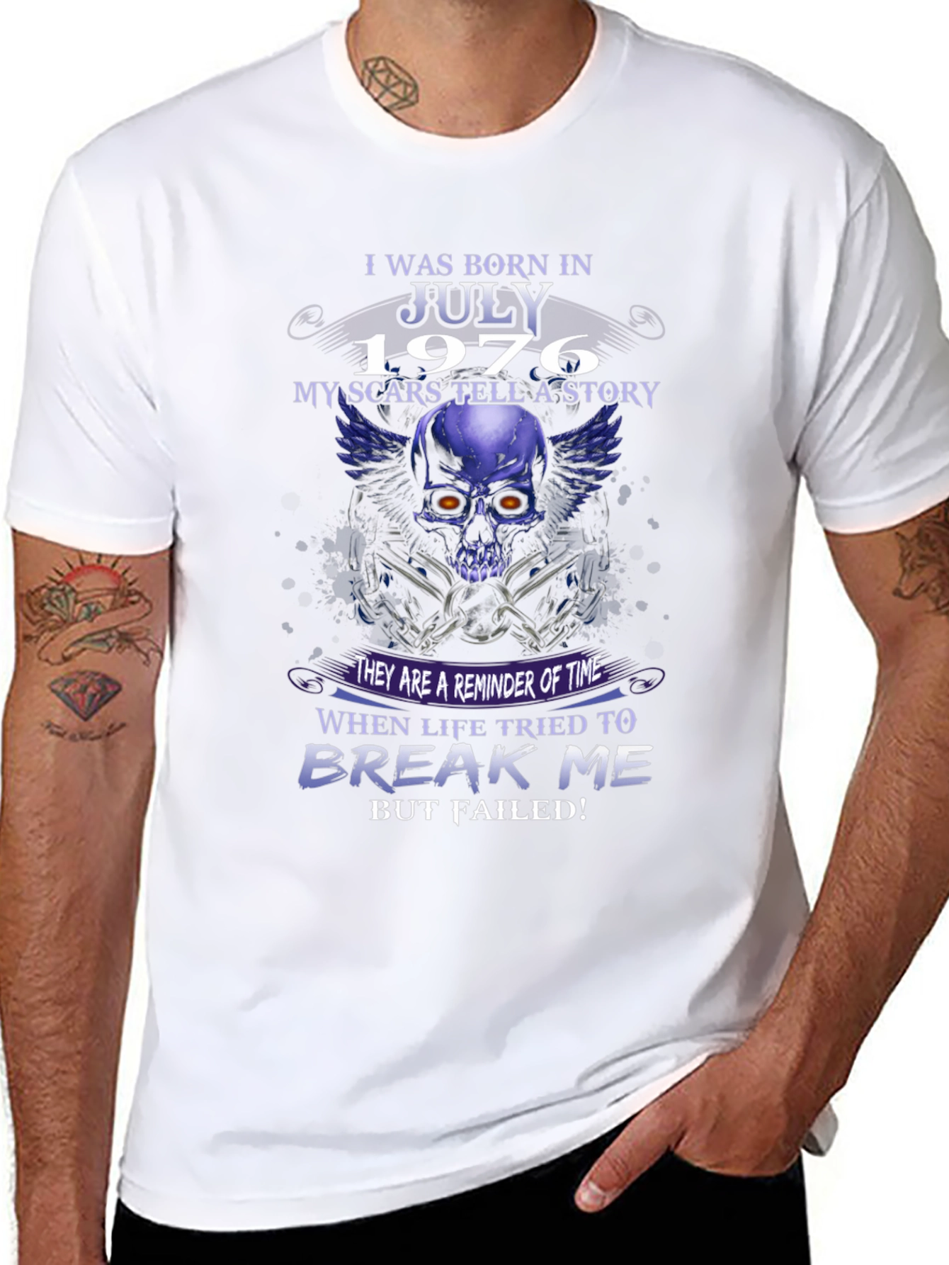 Born in July 1976 Graphic T-Shirt