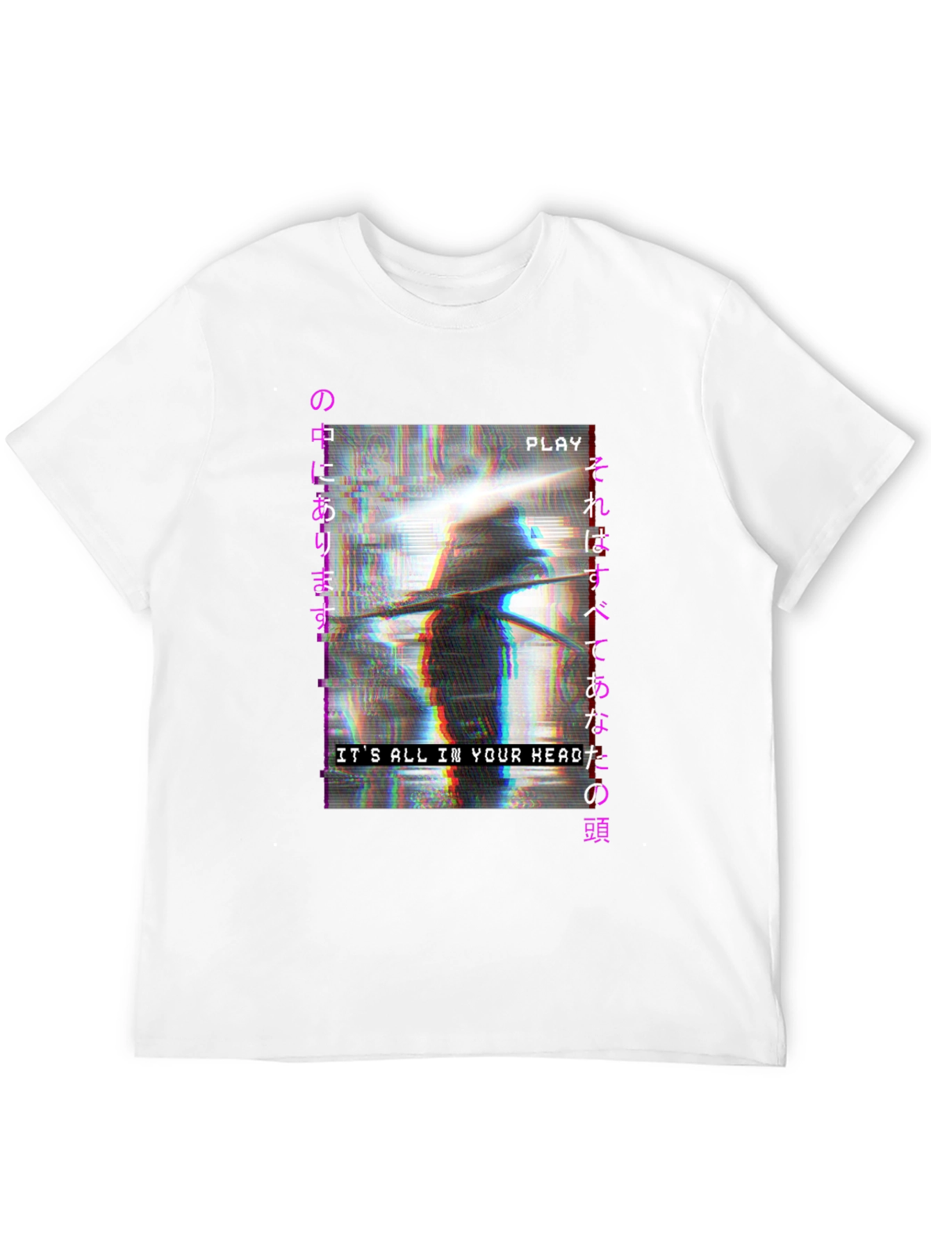 Cyberpunk T-Shirt: Its All In Your Head
