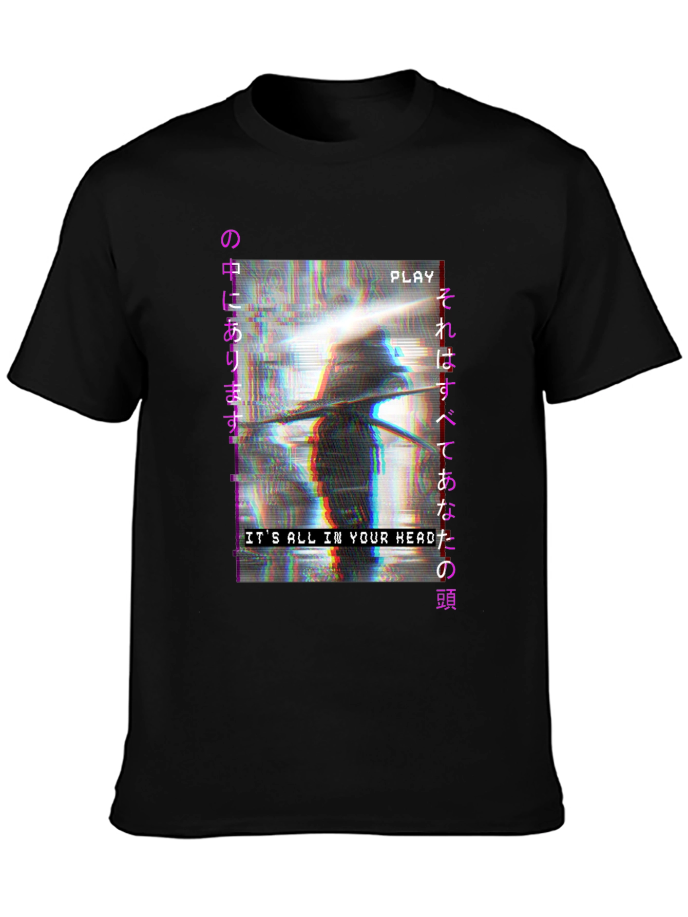 Cyberpunk T-Shirt: Its All In Your Head