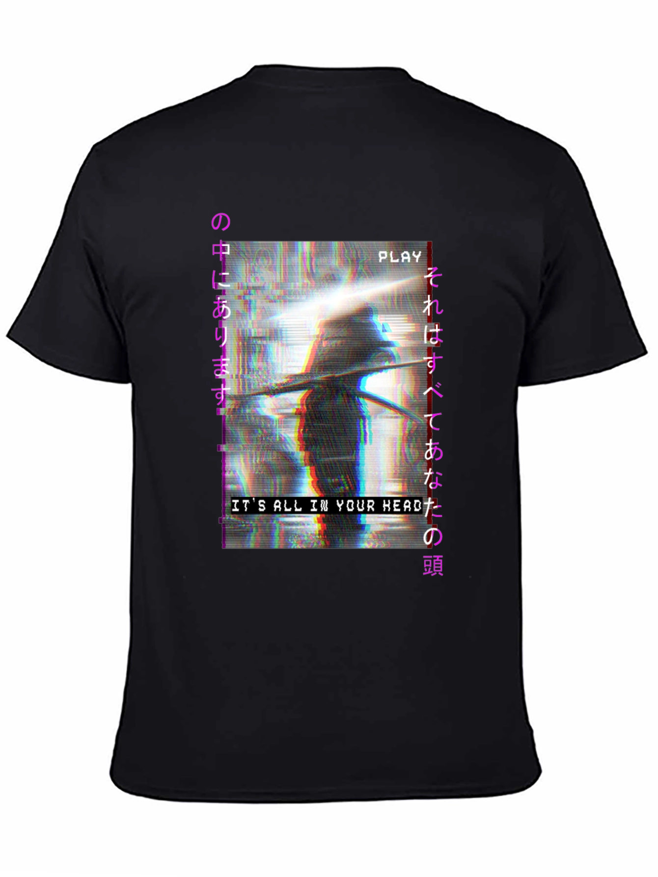 Cyberpunk T-Shirt: Its All In Your Head