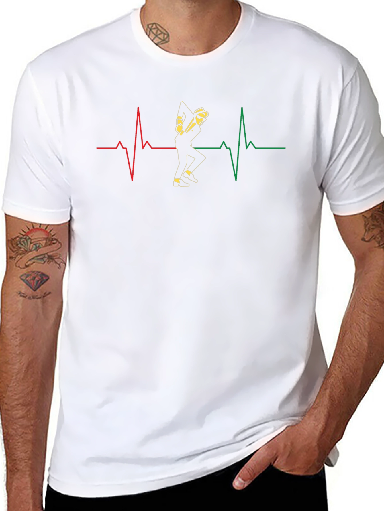 Rude Boy Beat Black T-Shirt