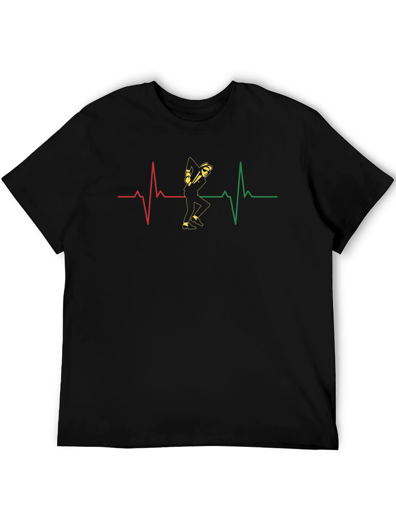 Rude Boy Beat Black T-Shirt