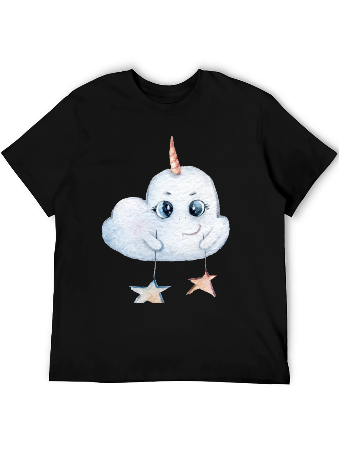 Cloud Unicorn Star Mobile Graphic Tee