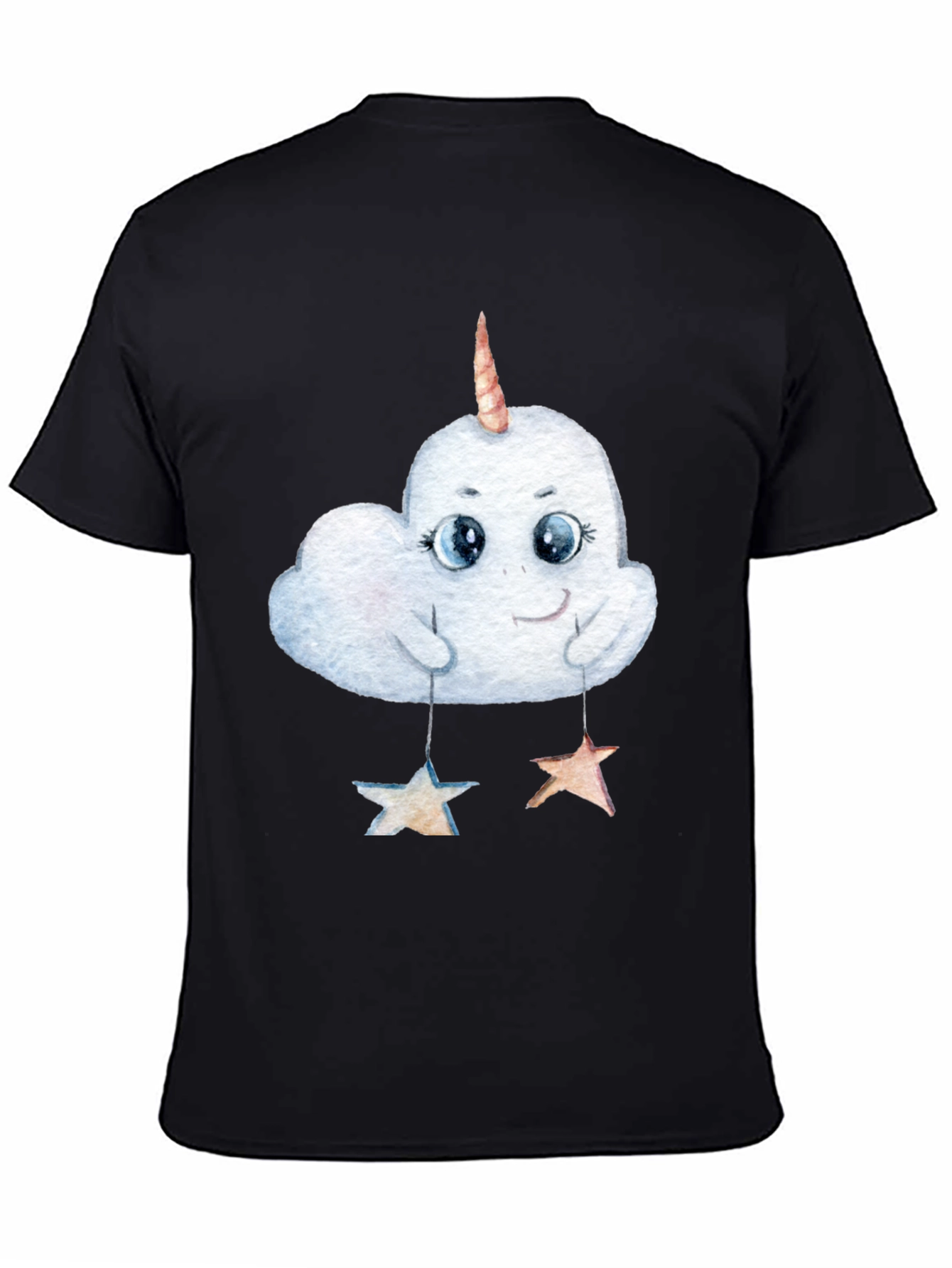 Cloud Unicorn Star Mobile Graphic Tee