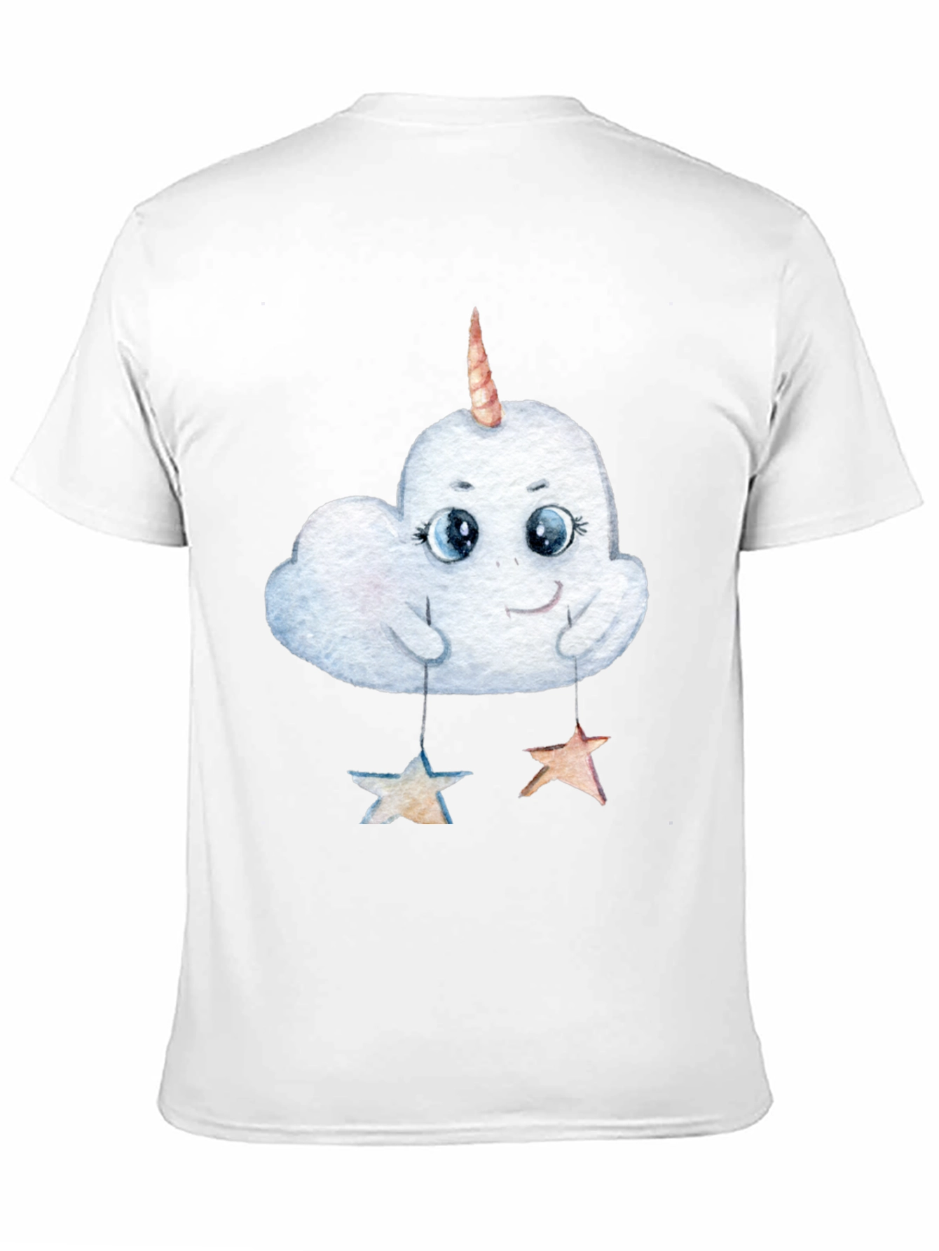 Cloud Unicorn Star Mobile Graphic Tee