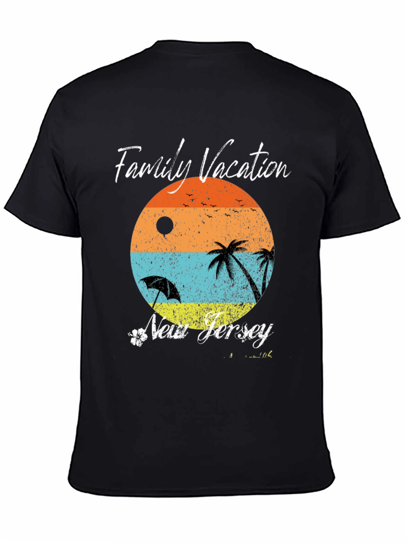 Family Vacation New Jersey Graphic Tee
