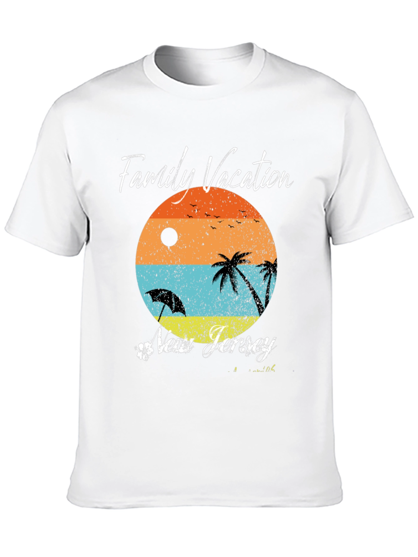 Family Vacation New Jersey Graphic Tee
