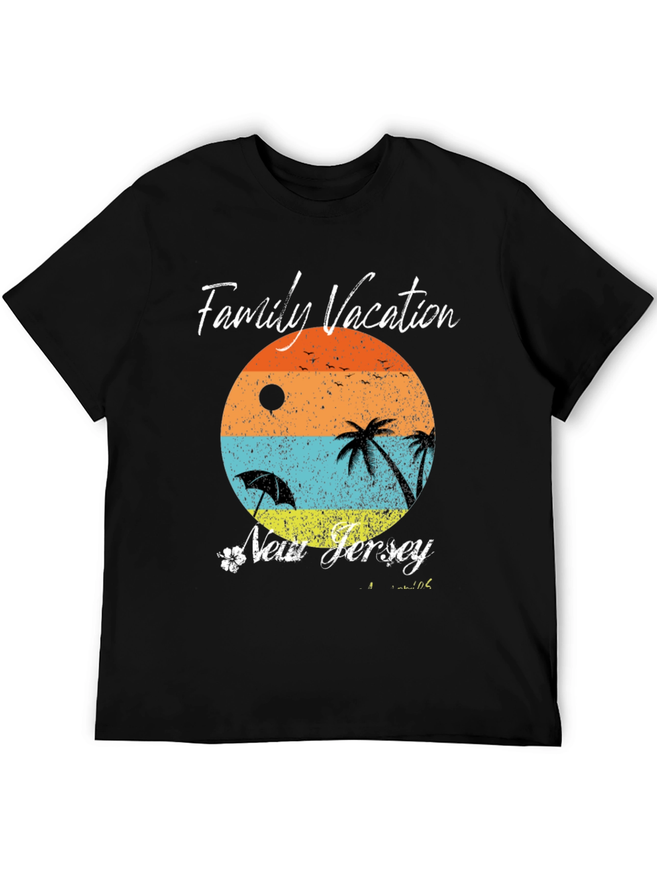 Family Vacation New Jersey Graphic Tee