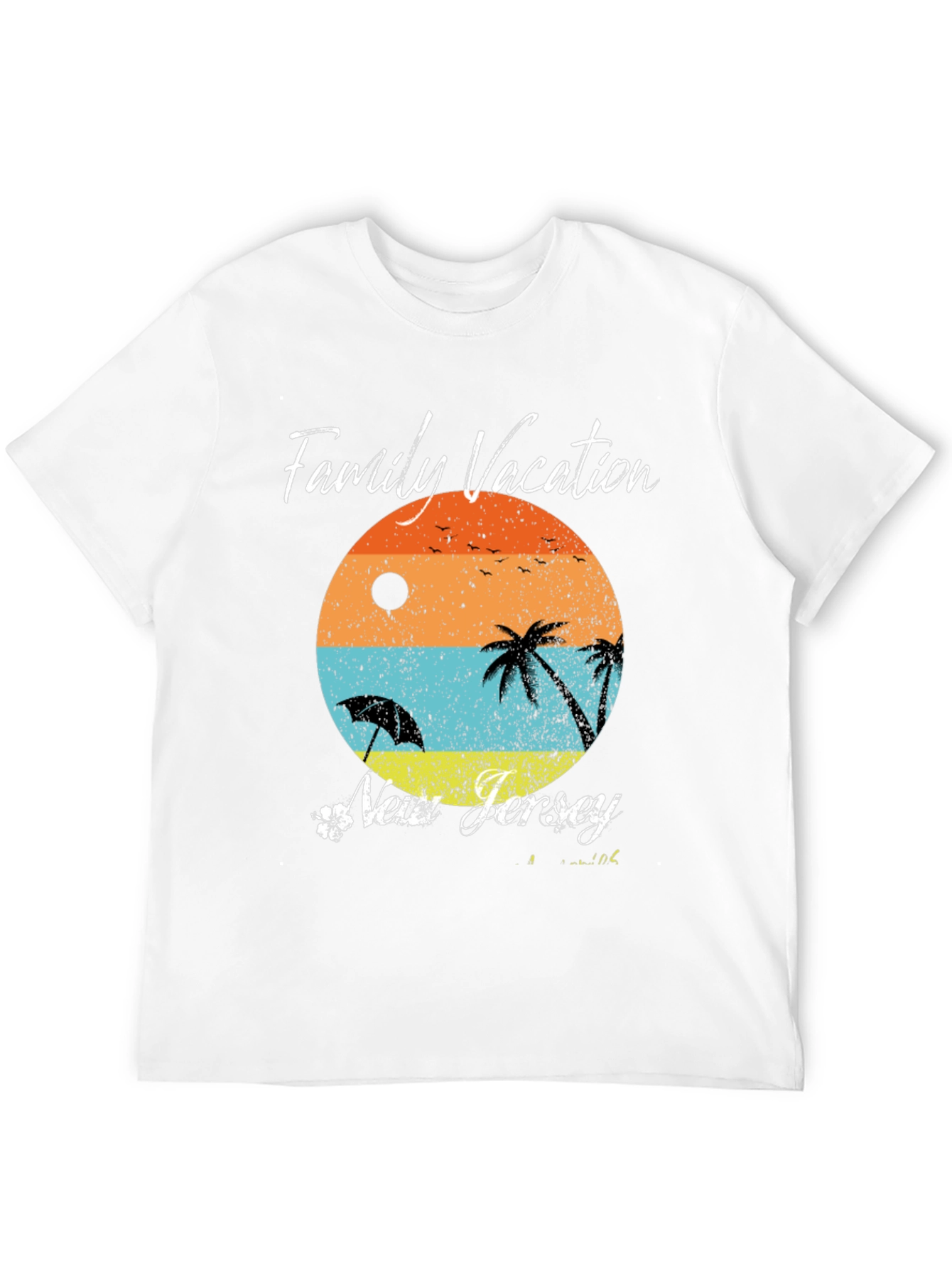 Family Vacation New Jersey Graphic Tee