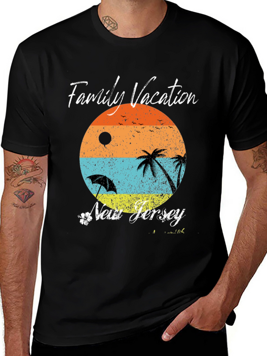 Family Vacation New Jersey Graphic Tee