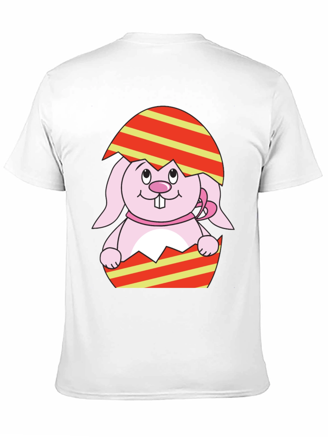 Easter Bunny Egg Black T-Shirt