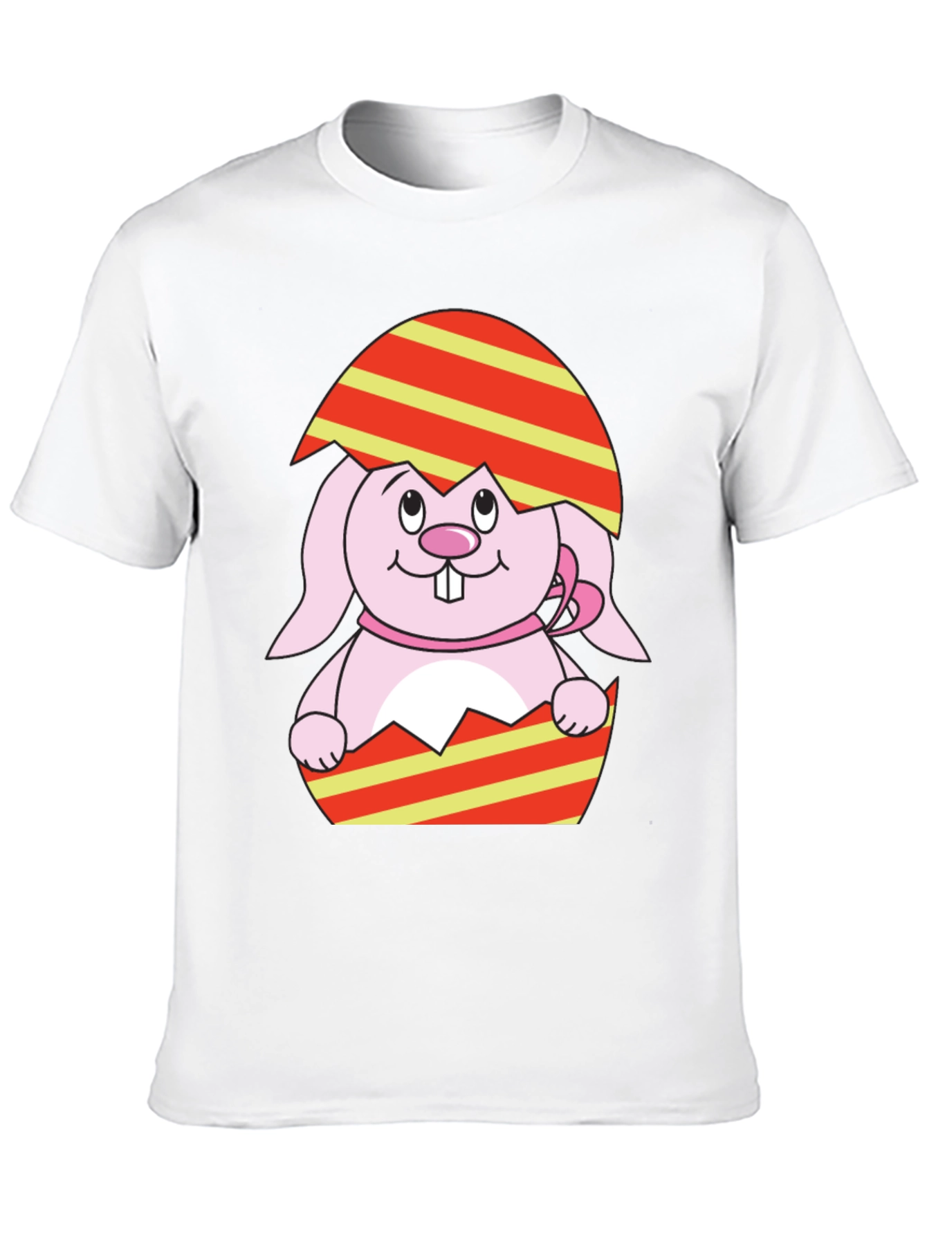 Easter Bunny Egg Black T-Shirt