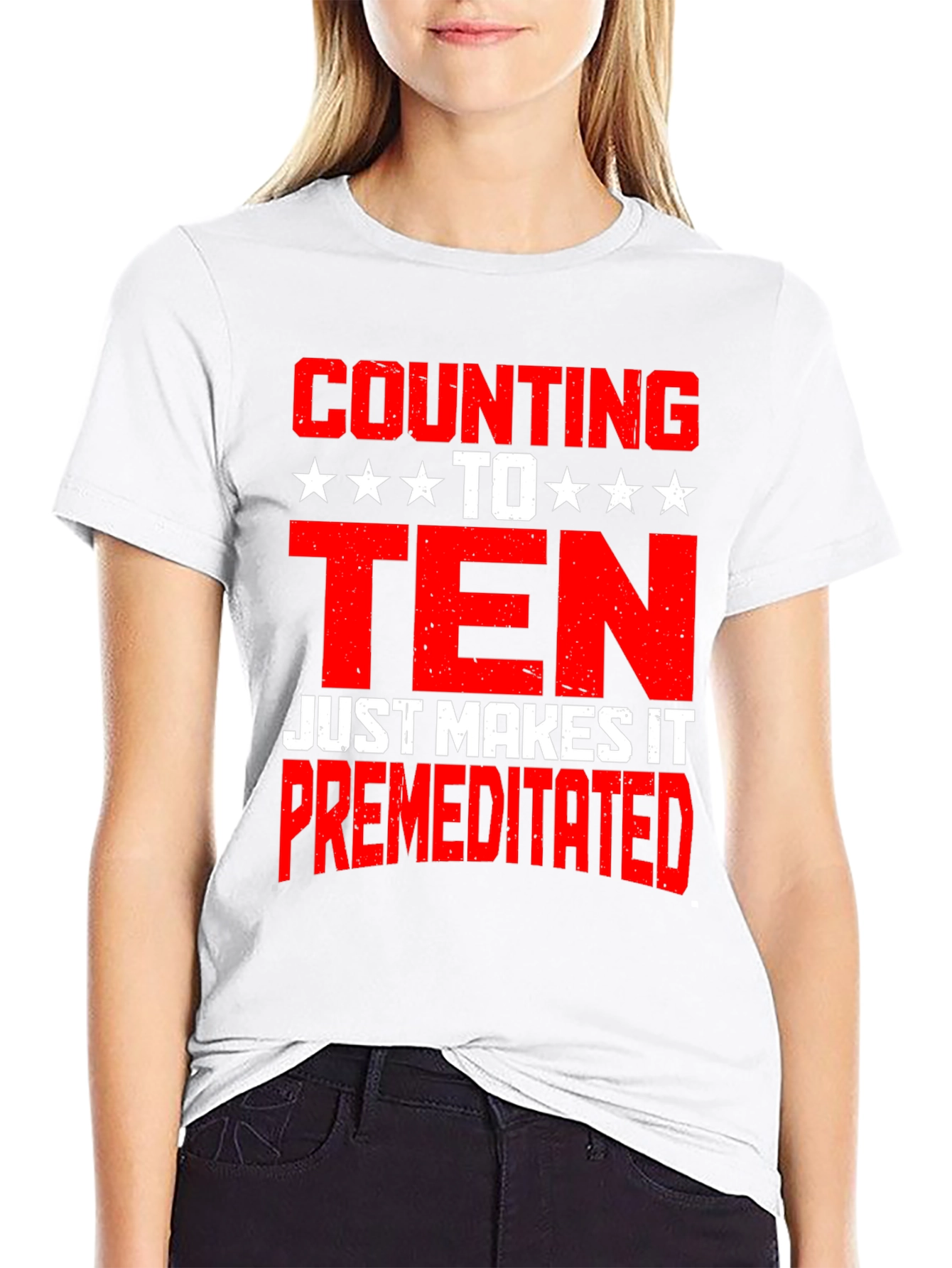 Counting to Ten Premeditated Graphic Tee