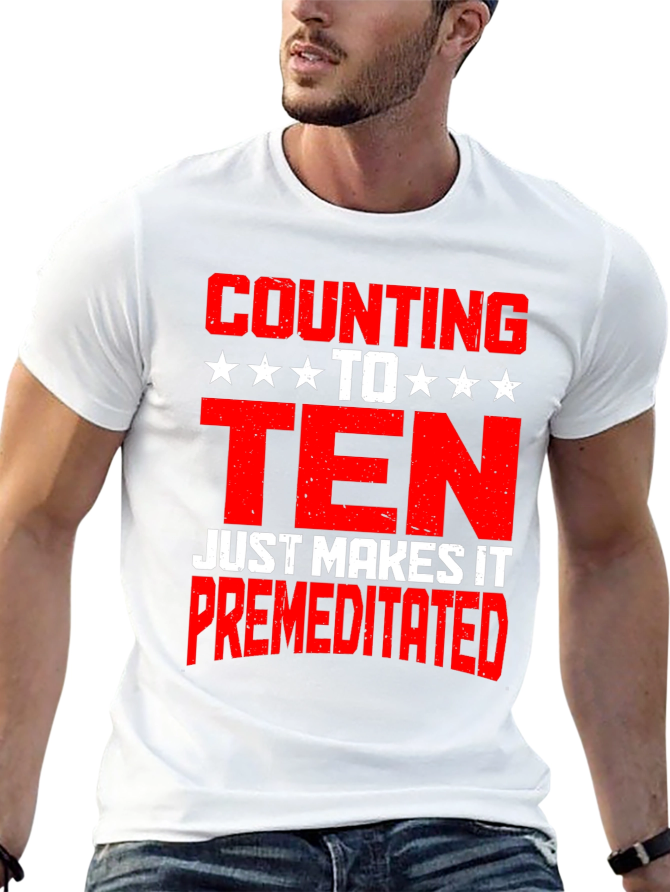 Counting to Ten Premeditated Graphic Tee