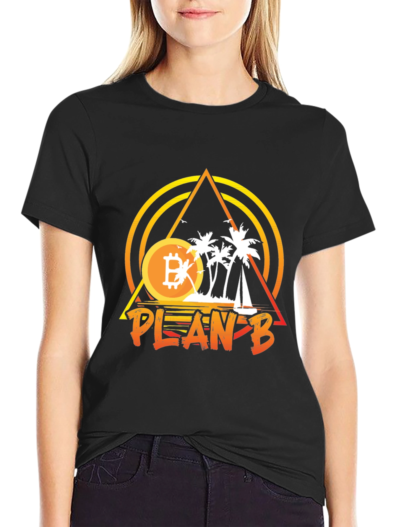 Bitcoin Plan B T-Shirt - Crypto Trader Apparel