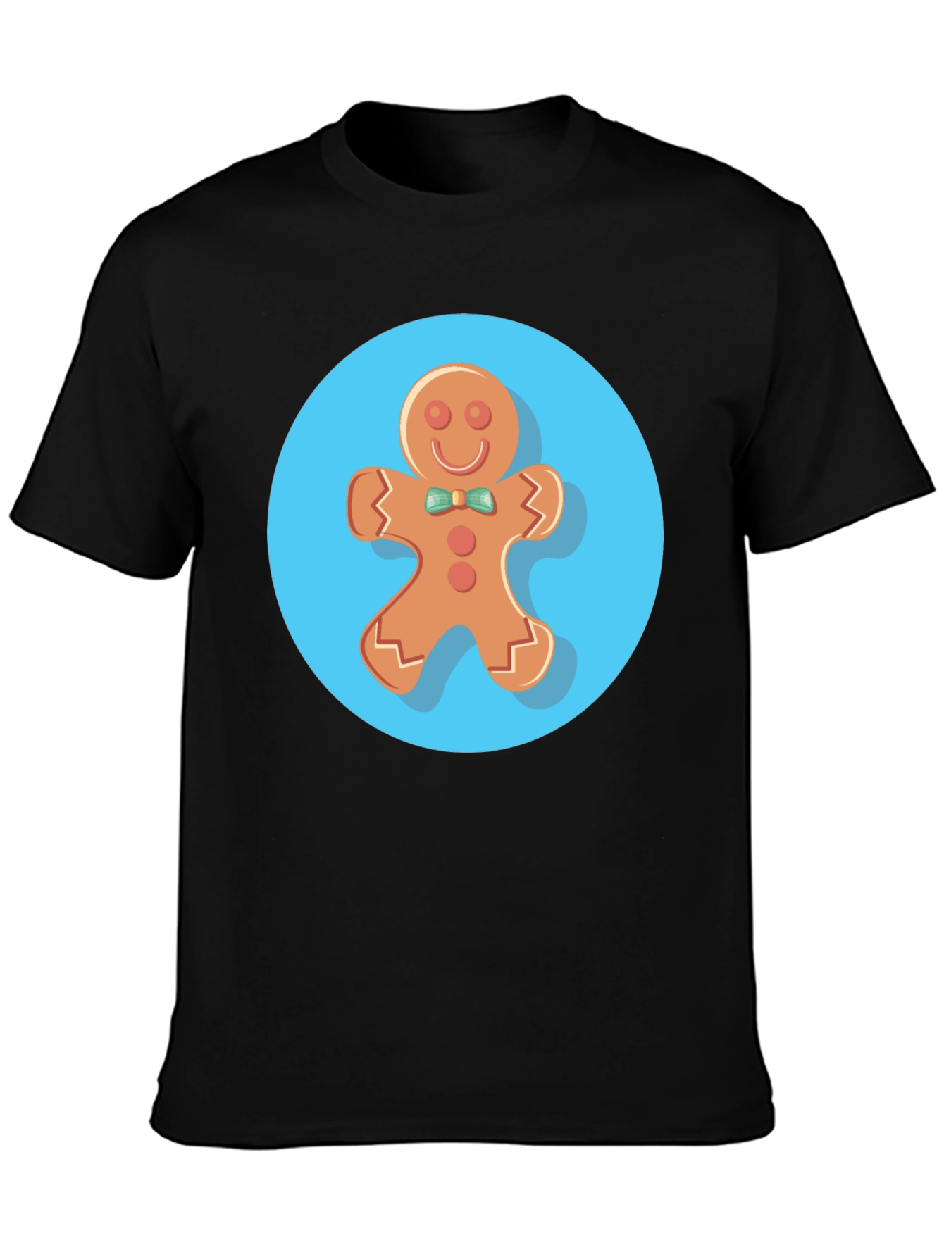 Gingerbread Man Graphic Tee - Holiday Style