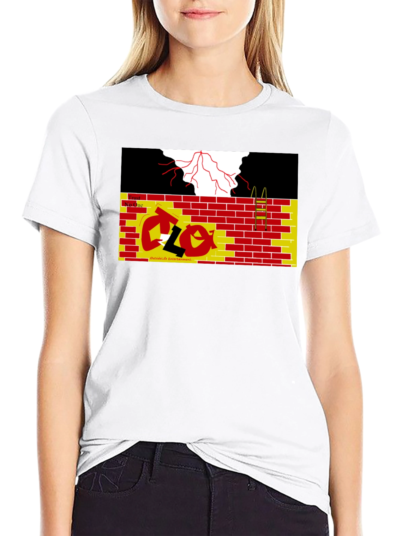 Unique Graphic Print T-Shirt