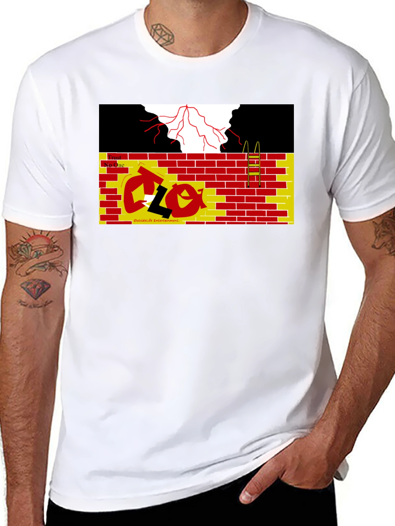 Unique Graphic Print T-Shirt
