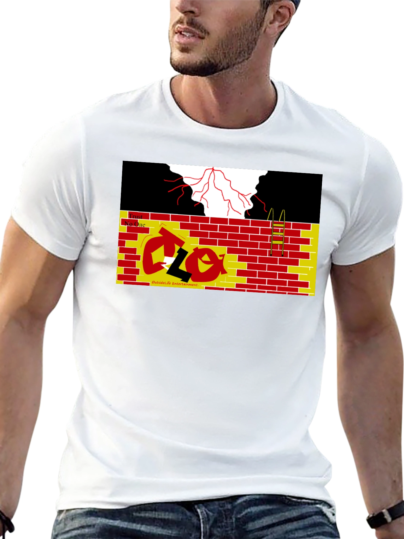 Unique Graphic Print T-Shirt