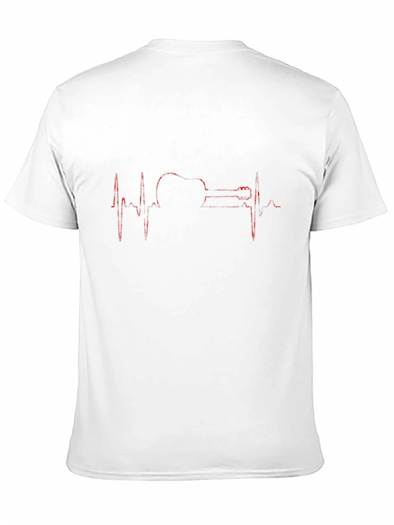 Fishing Heartbeat T-Shirt - Bass Fisherman Tee