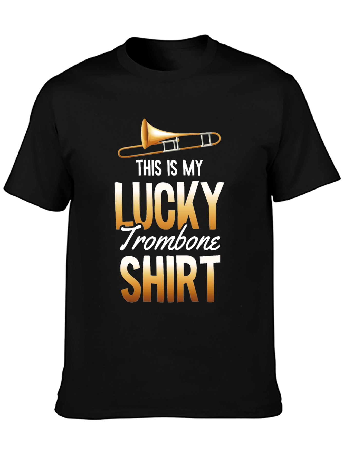 Lucky Trombone Shirt - Musicians Apparel