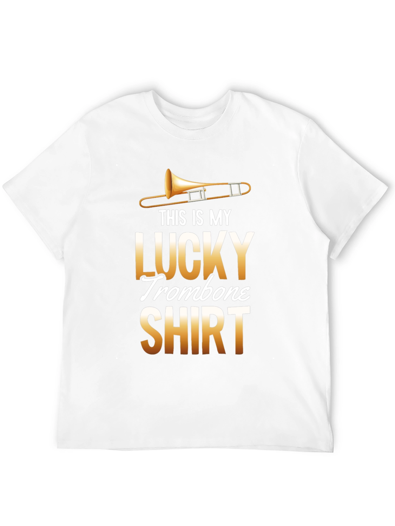 Lucky Trombone Shirt - Musicians Apparel