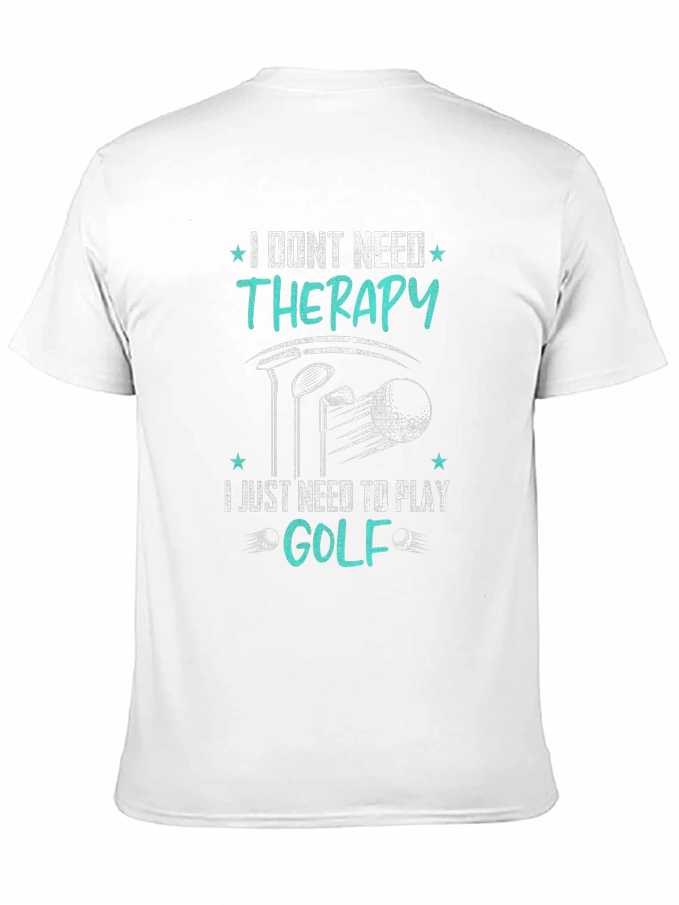 Golf Therapy T-Shirt - Funny Golfing Tee
