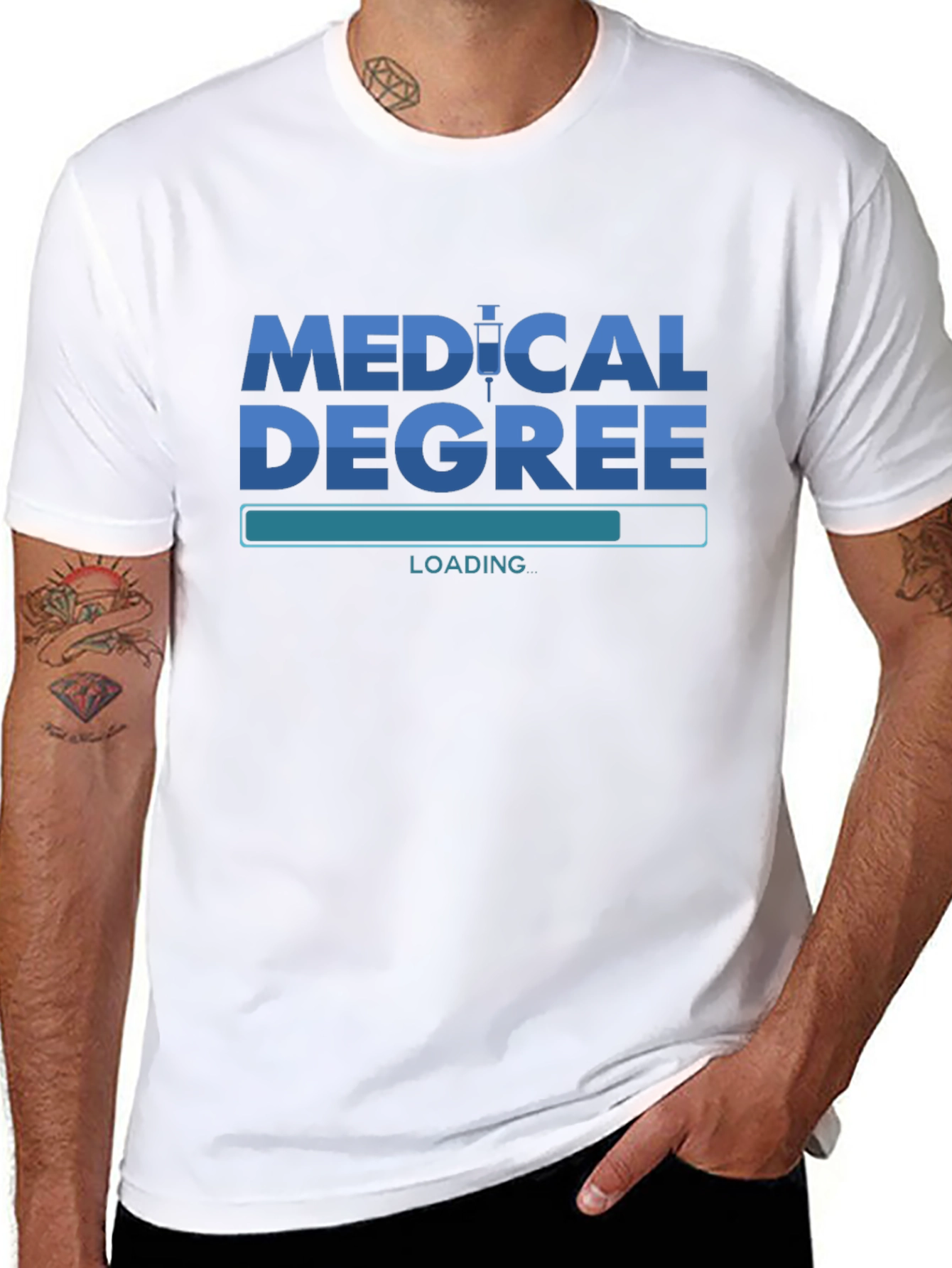 Medical Degree Loading T-Shirt - Future Doctor Gift