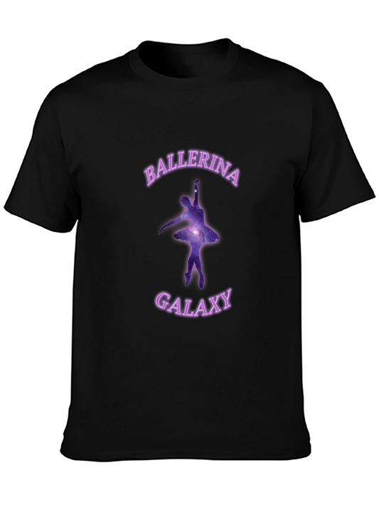 Ballerina Galaxy Graphic T-Shirt
