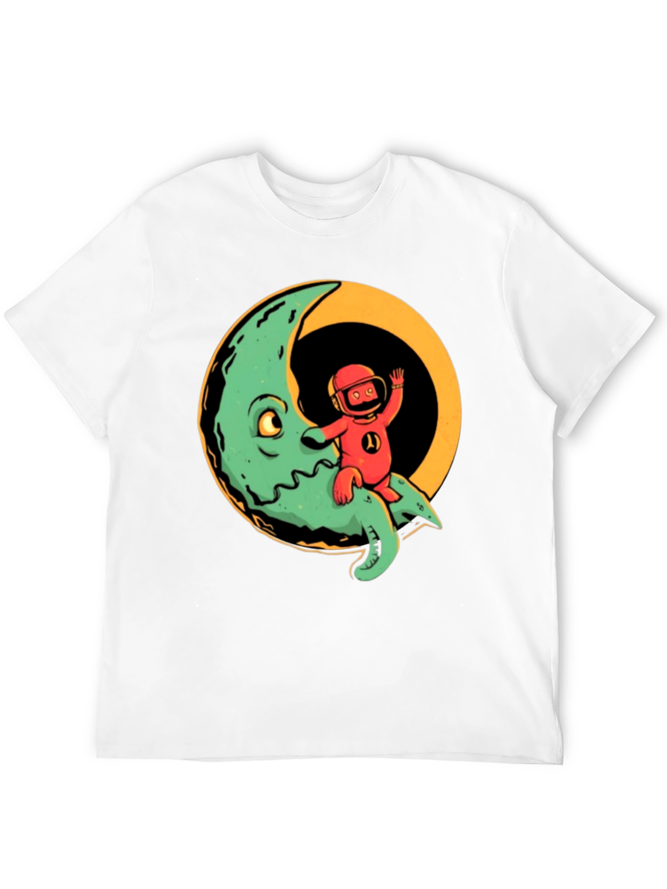 Retro Moon Rider Graphic Tee