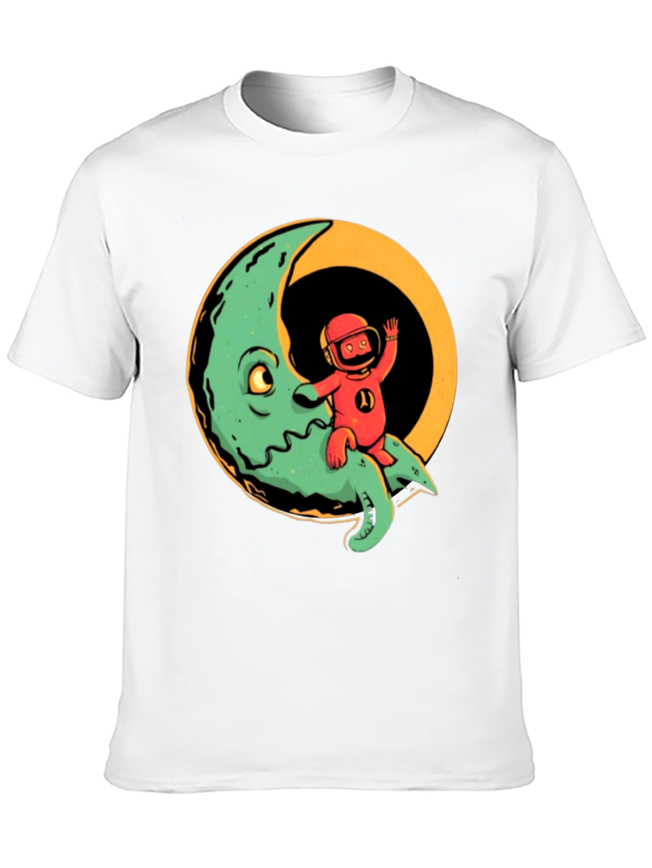 Retro Moon Rider Graphic Tee