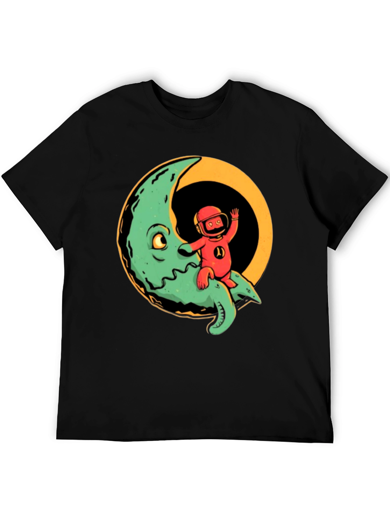 Retro Moon Rider Graphic Tee