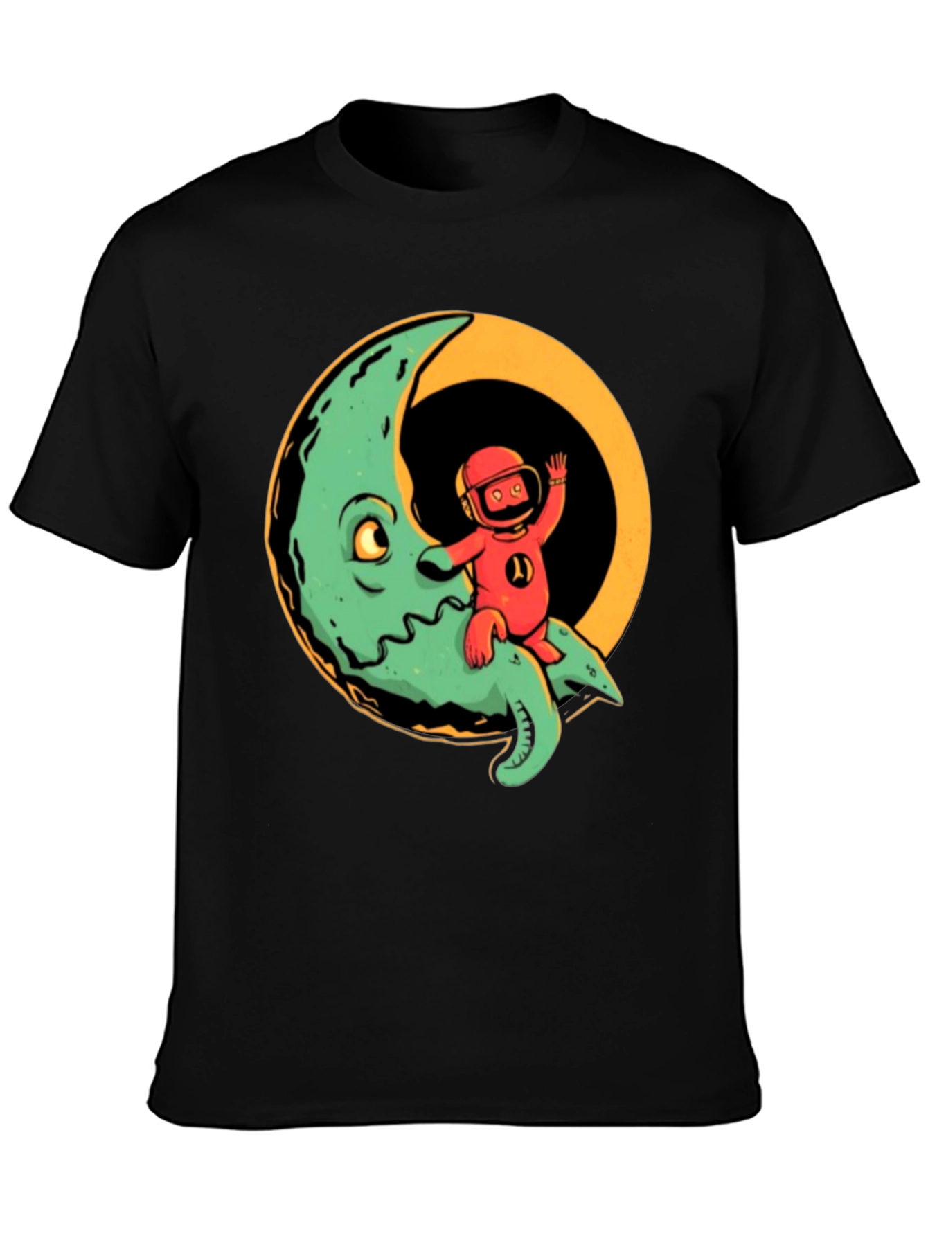 Retro Moon Rider Graphic Tee