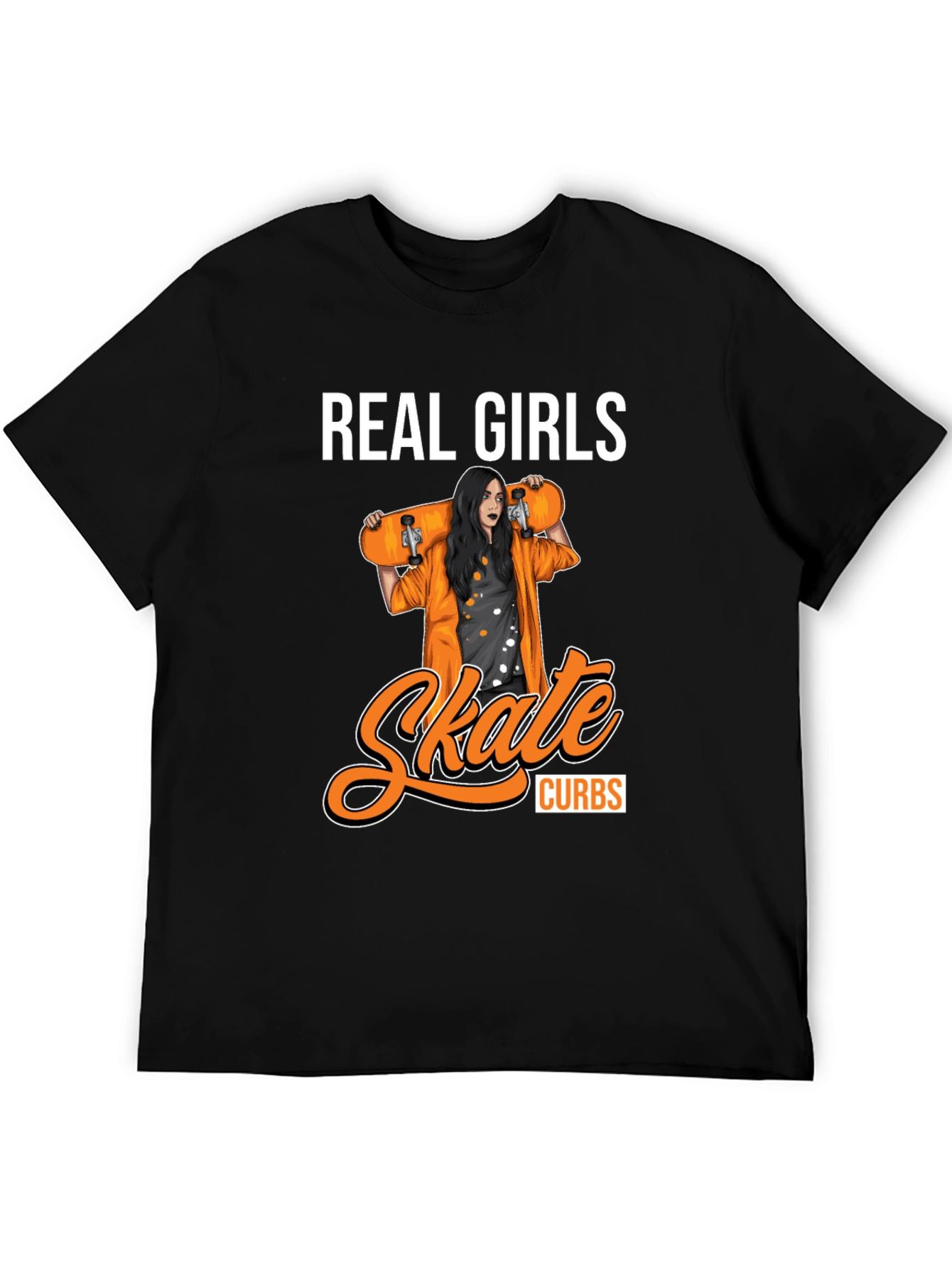 Real Girls Skate Curbs T-Shirt