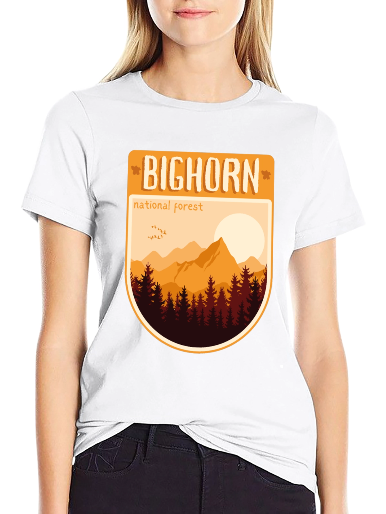 Bighorn National Forest T-Shirt - Graphic Tee