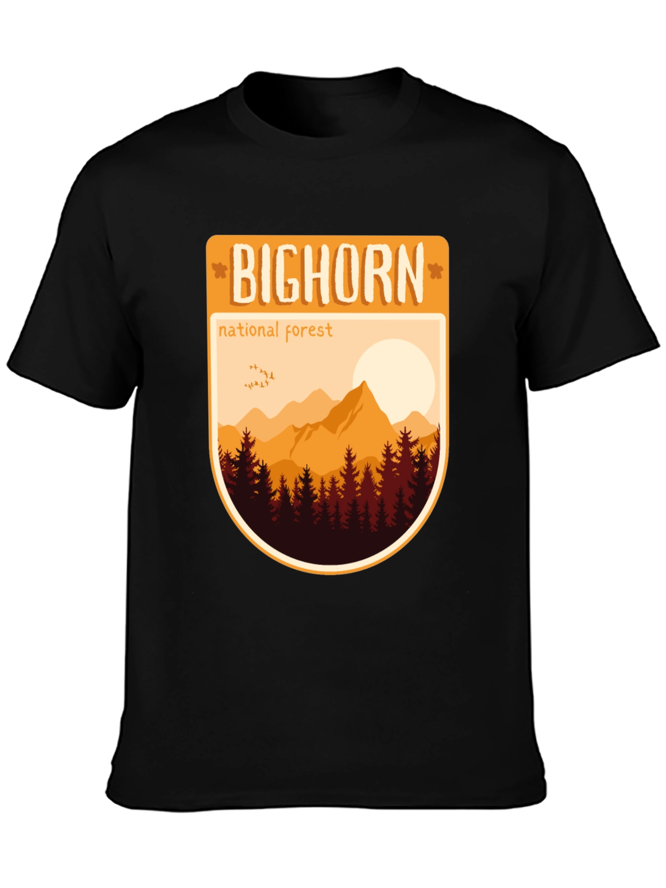 Bighorn National Forest T-Shirt - Graphic Tee