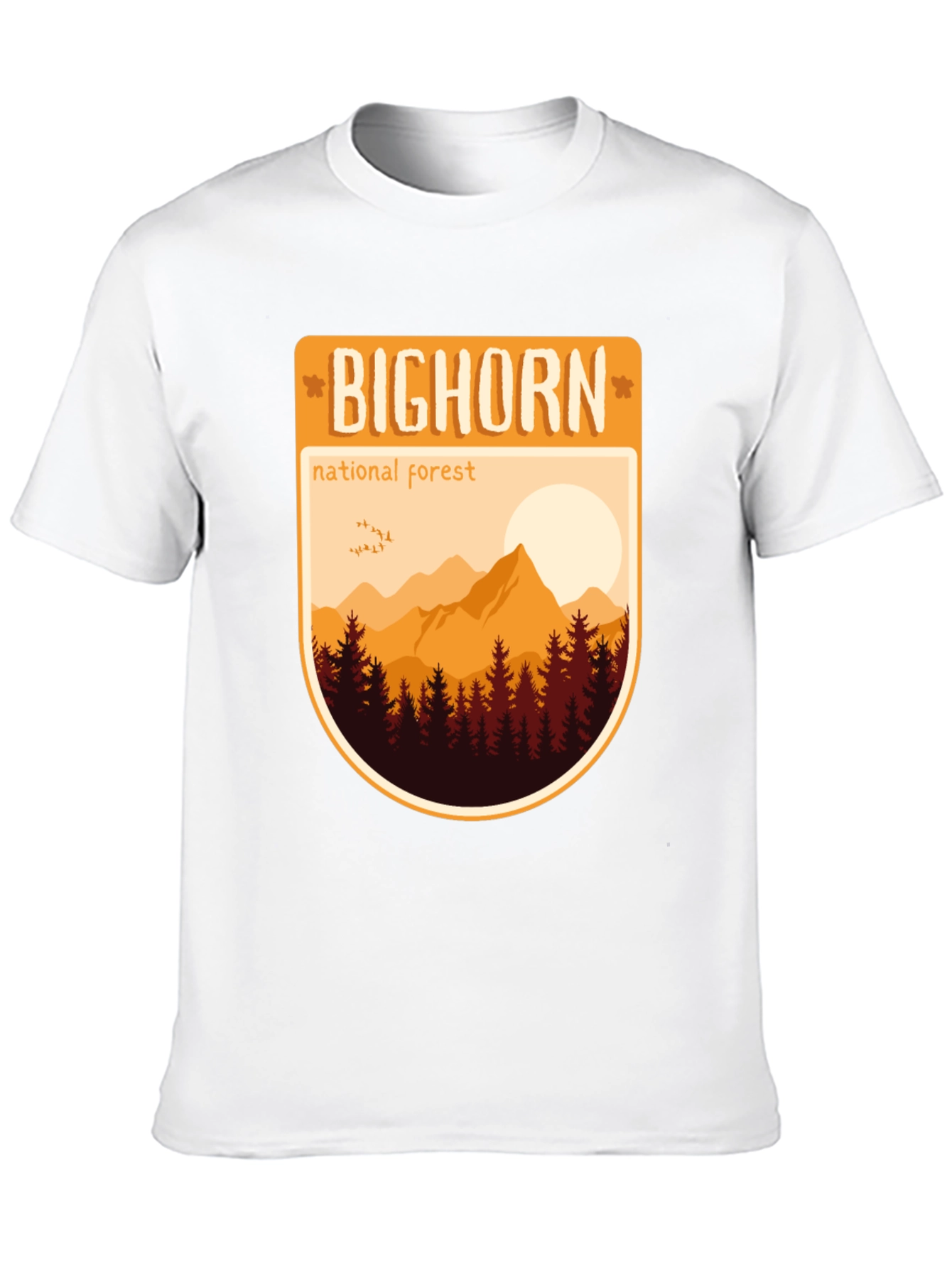 Bighorn National Forest T-Shirt - Graphic Tee