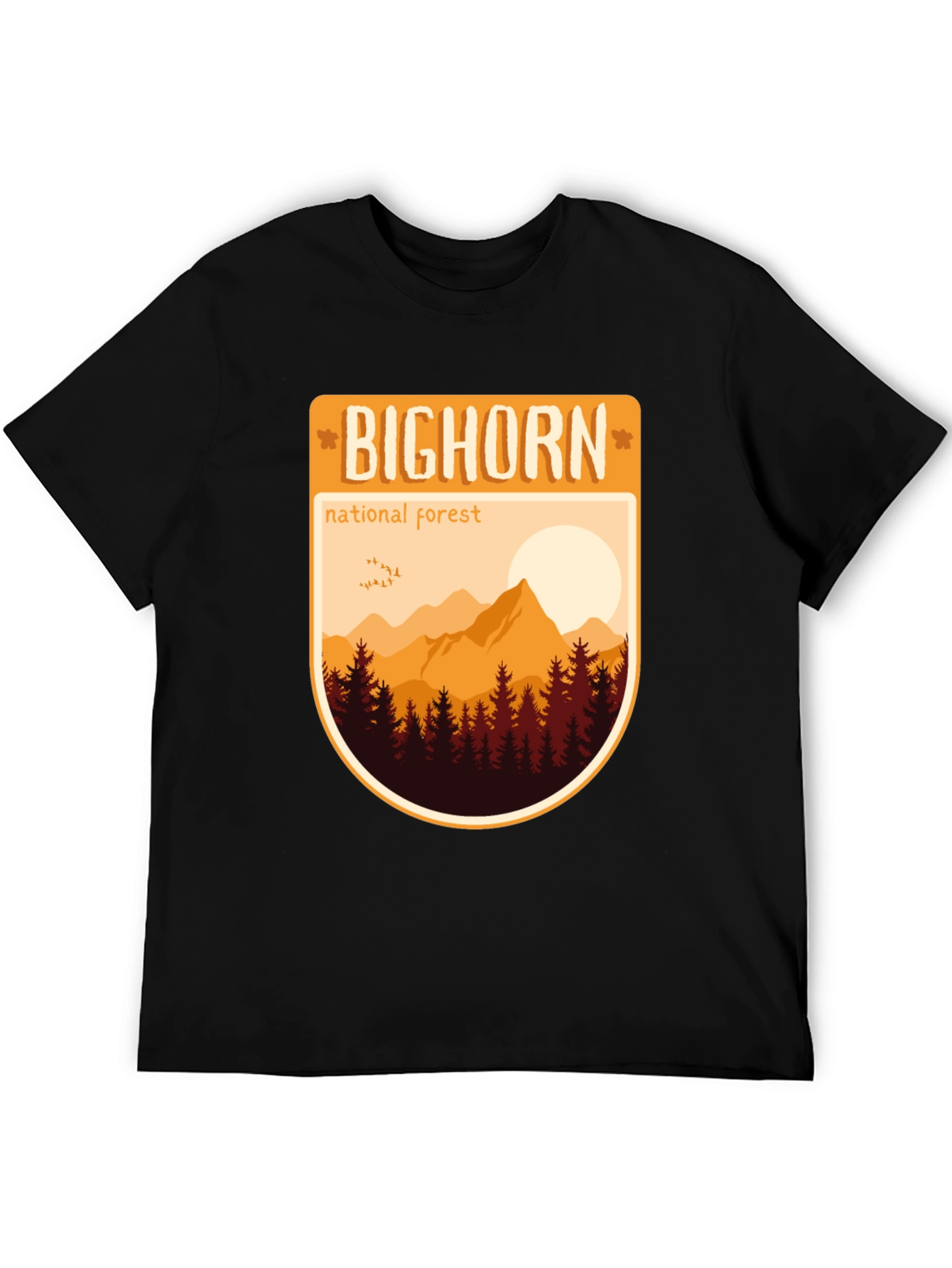 Bighorn National Forest T-Shirt - Graphic Tee