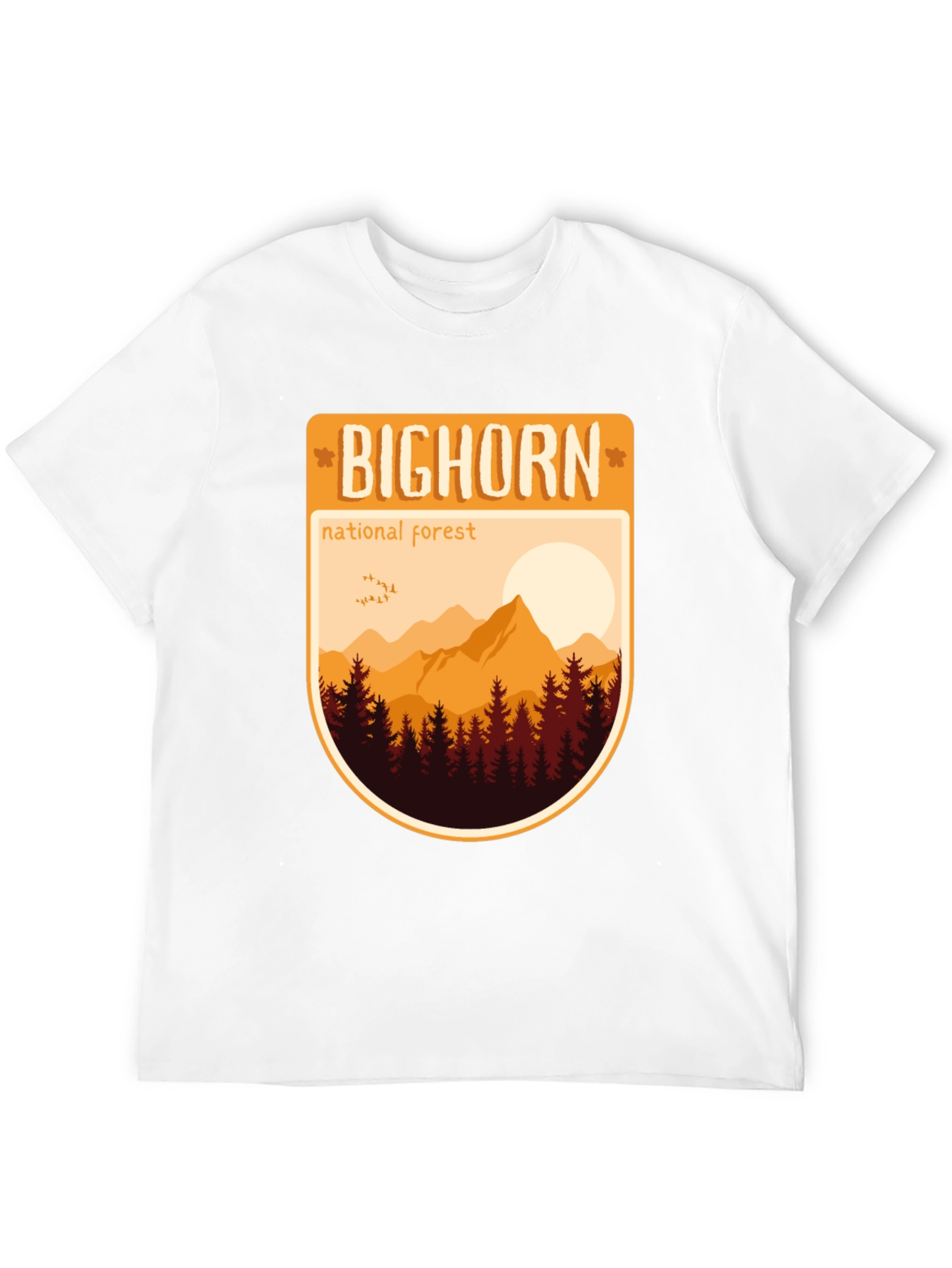 Bighorn National Forest T-Shirt - Graphic Tee