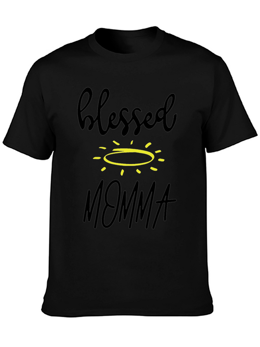Blessed Momma Graphic T-Shirt