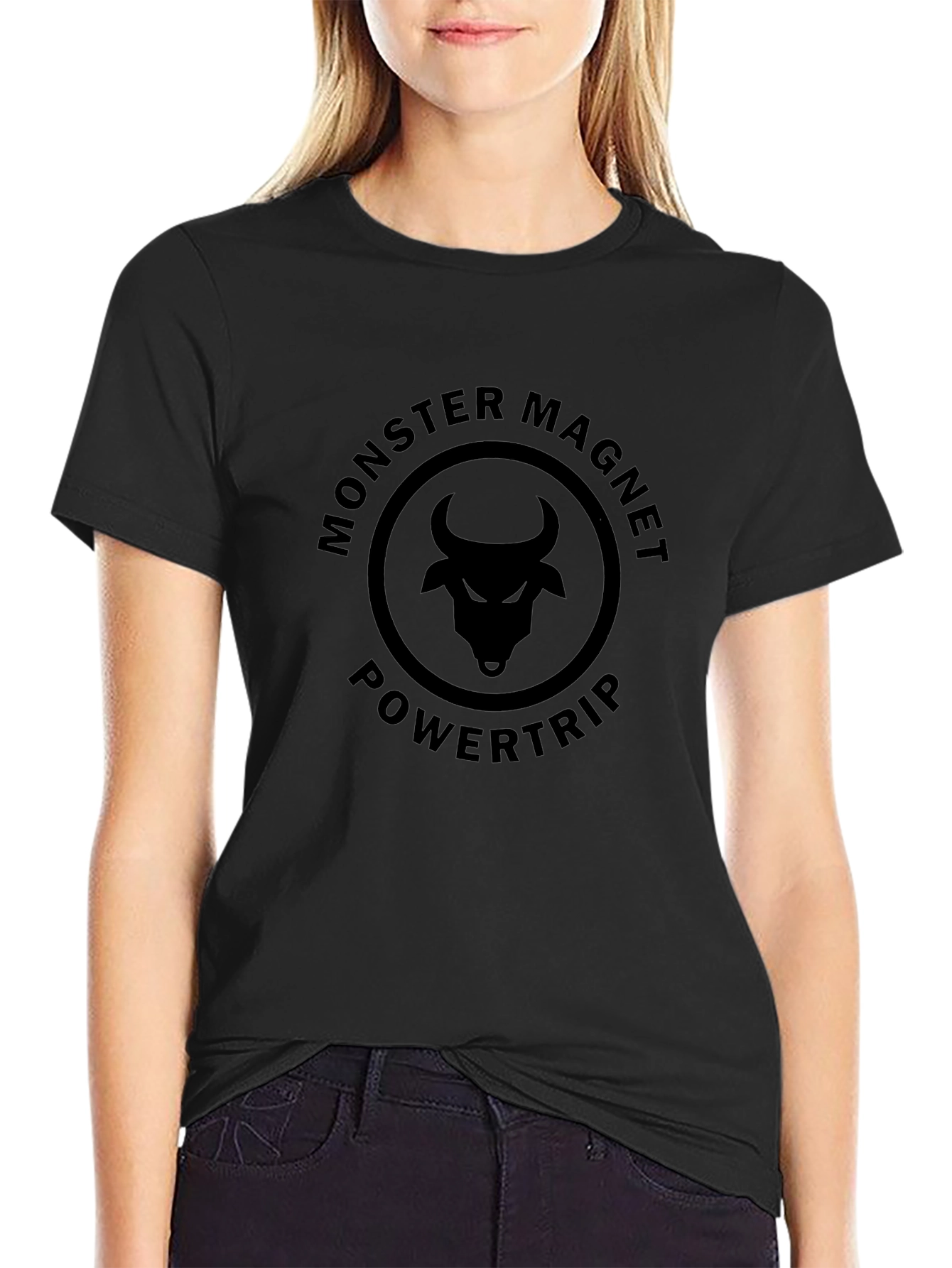 Monster Magnet Powertrip Black T-Shirt
