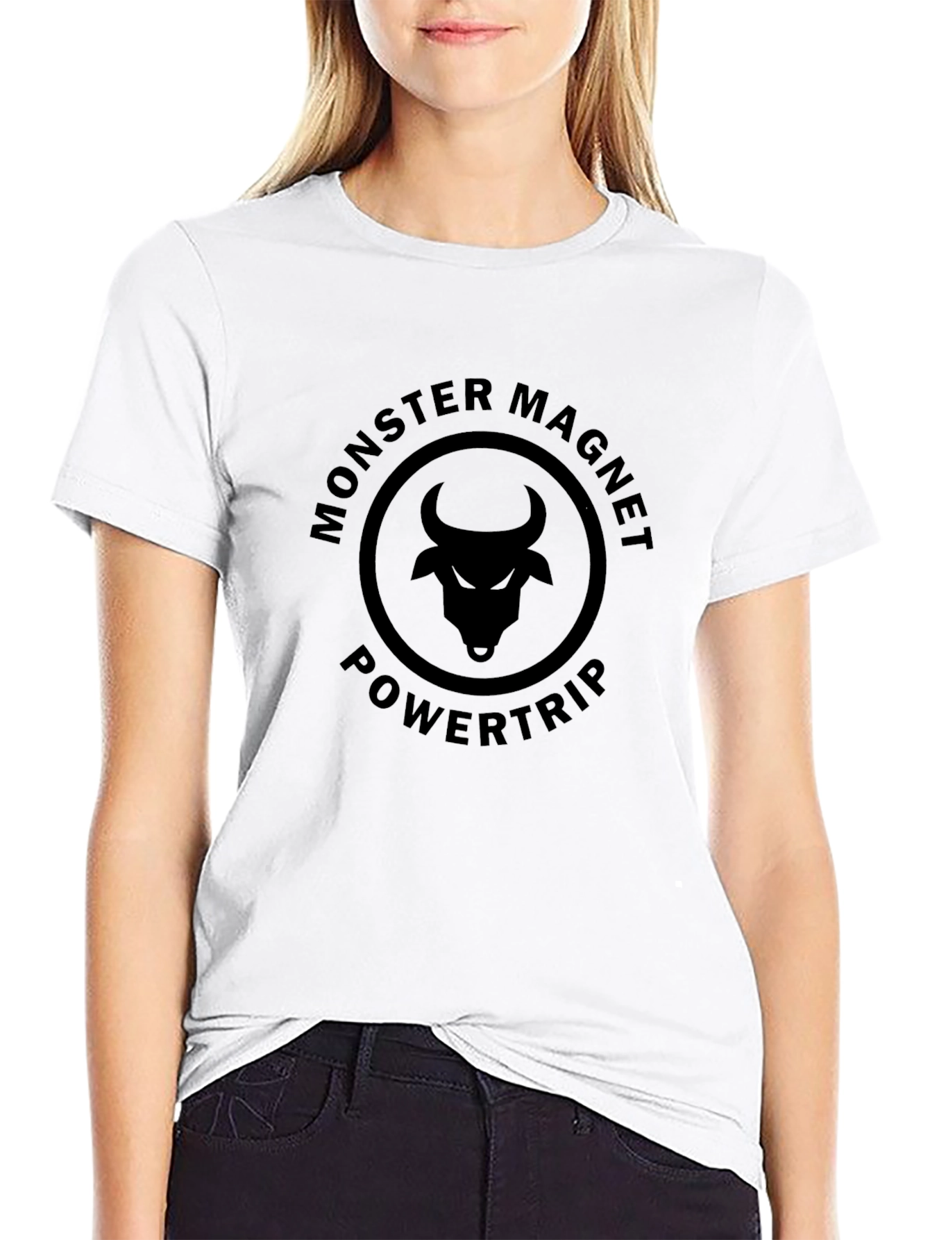 Monster Magnet Powertrip Black T-Shirt
