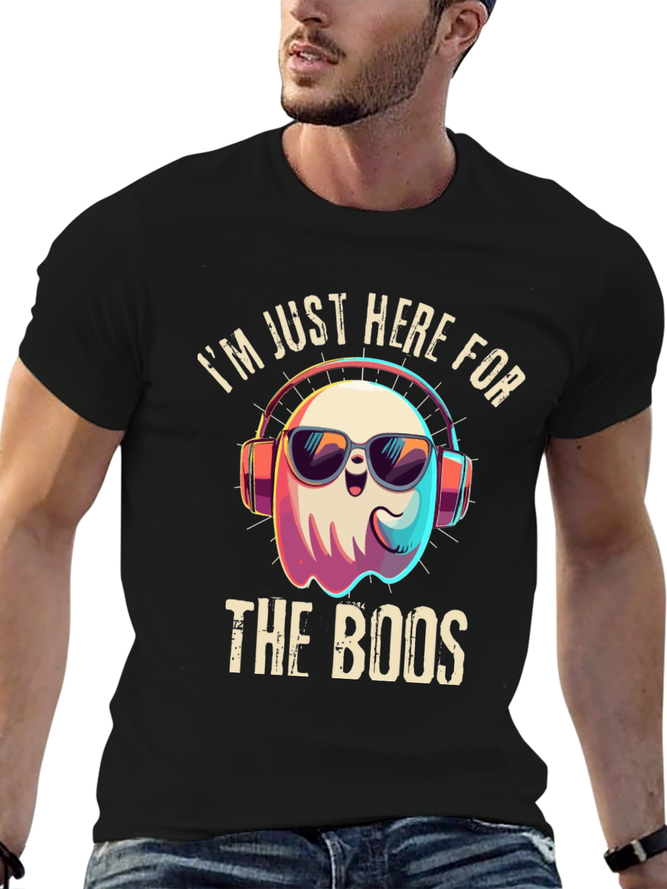 Boo Crew Ghost T-Shirt - Halloween Party Shirt