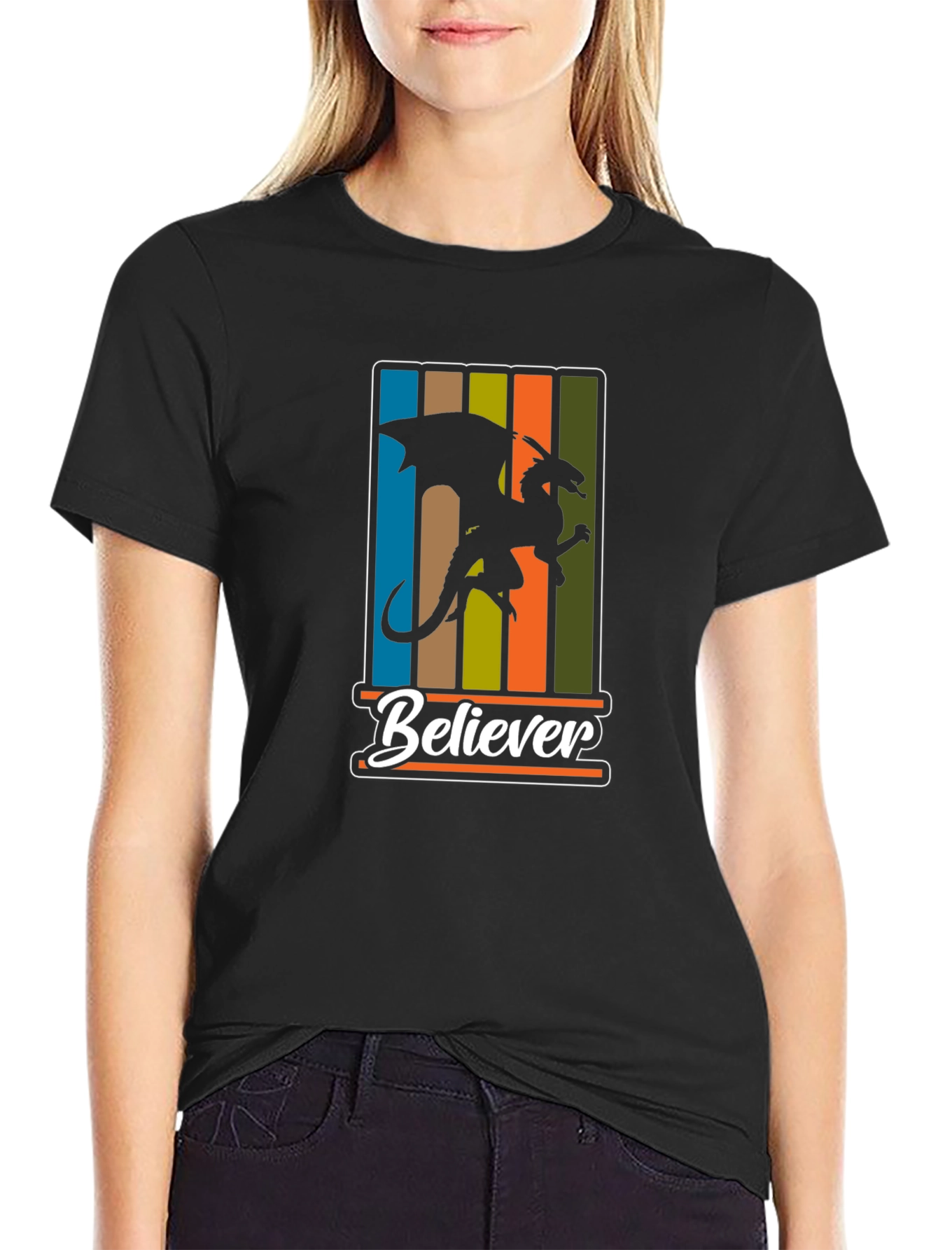 Dragon Believer Graphic T-Shirt - Fantasy Tee