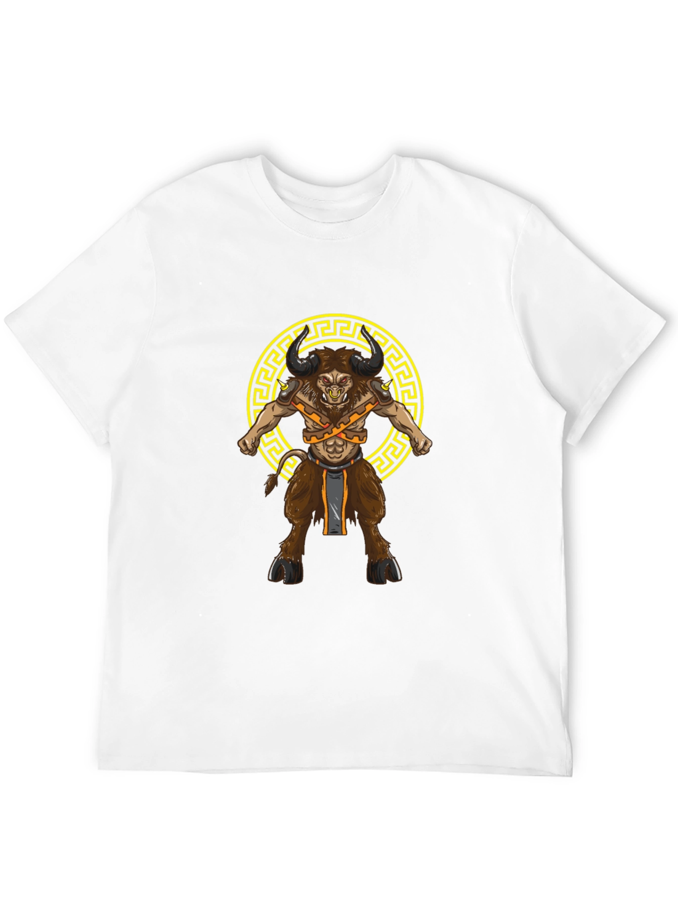 Minotaur Graphic T-Shirt - Mythical Creature Tee