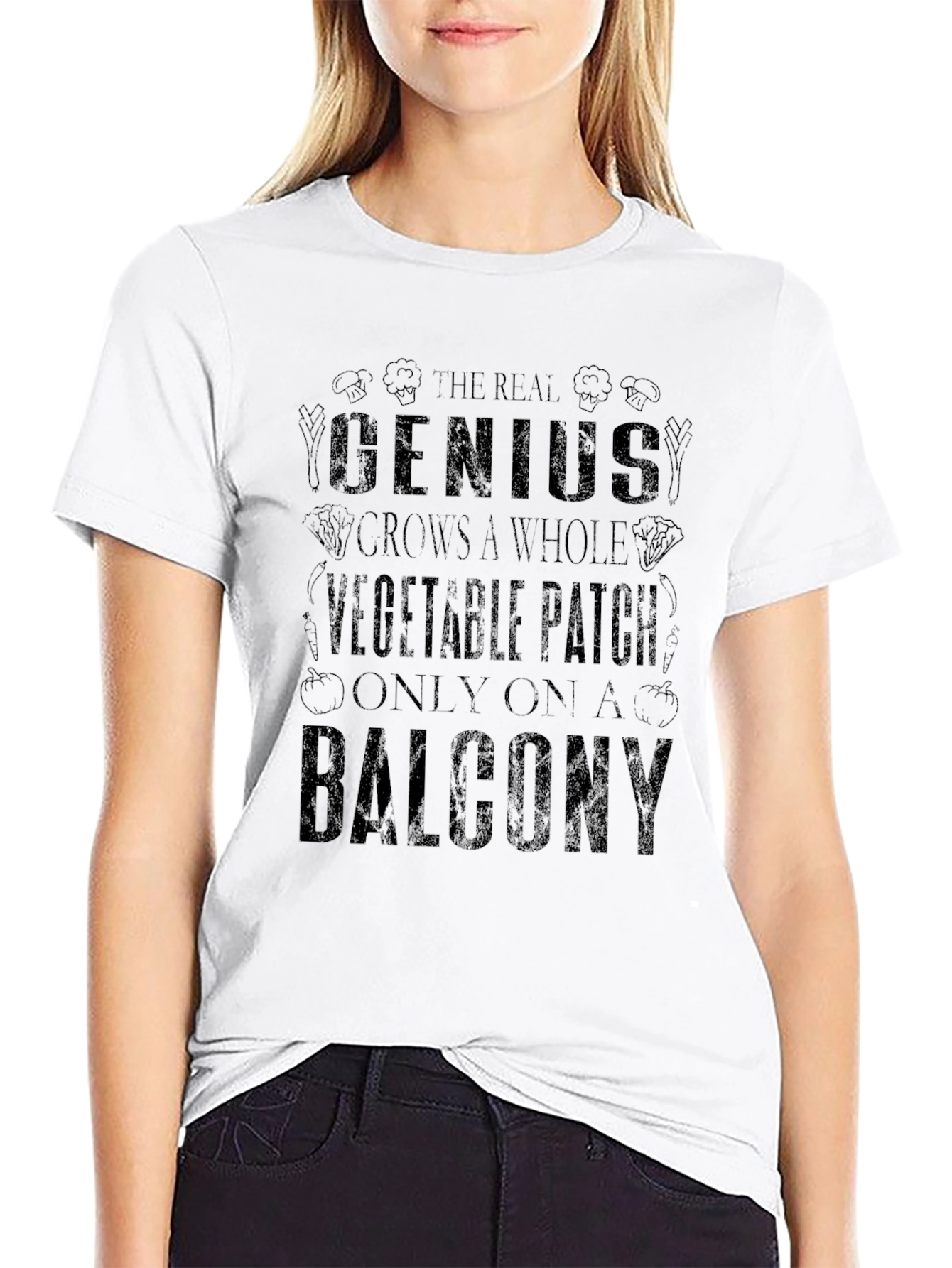 Genius Vegetable Balcony Garden T-Shirt