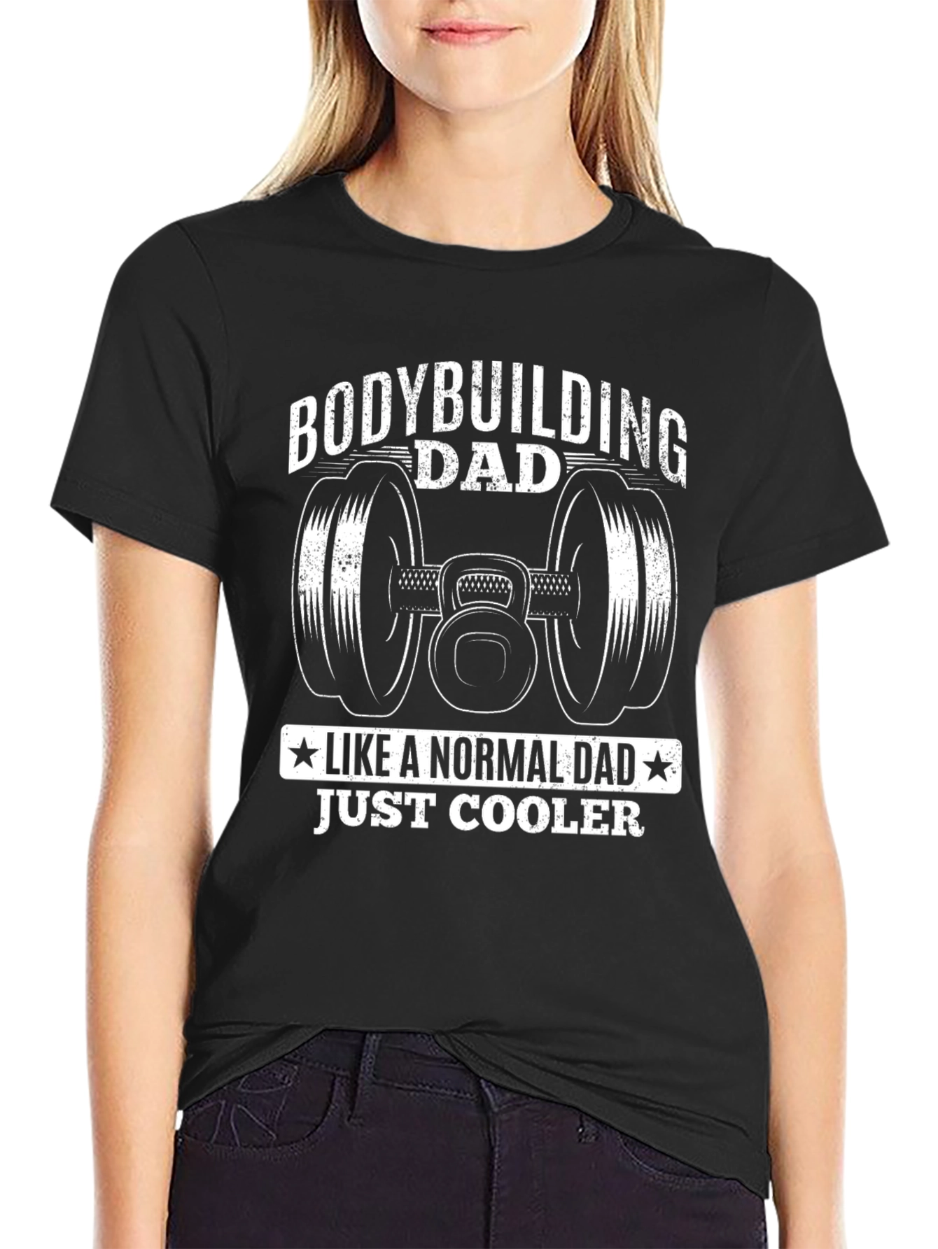 Bodybuilding Dad T-Shirt - Cool Gym Lover Gift