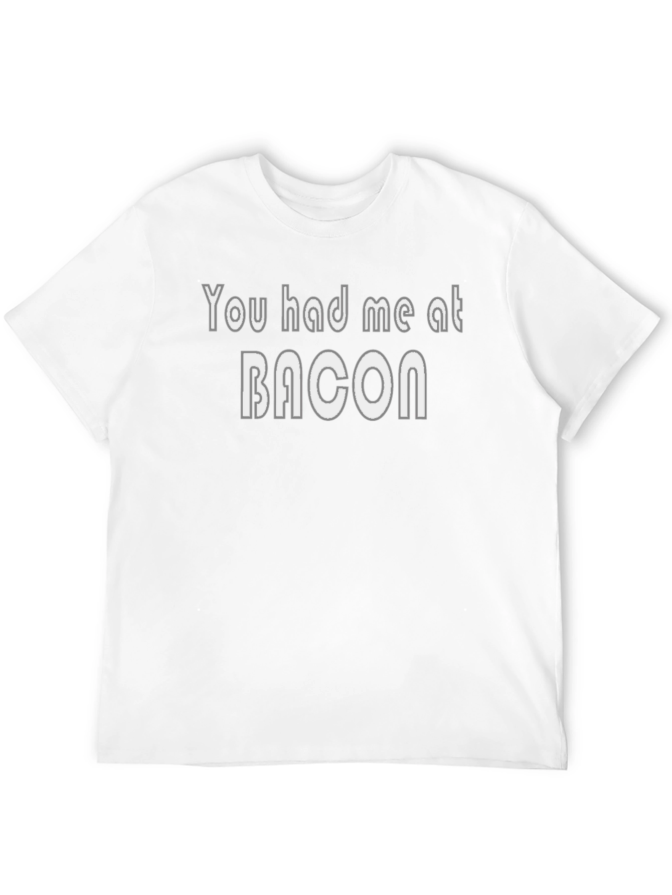 Bacon Lovers Black Graphic T-Shirt