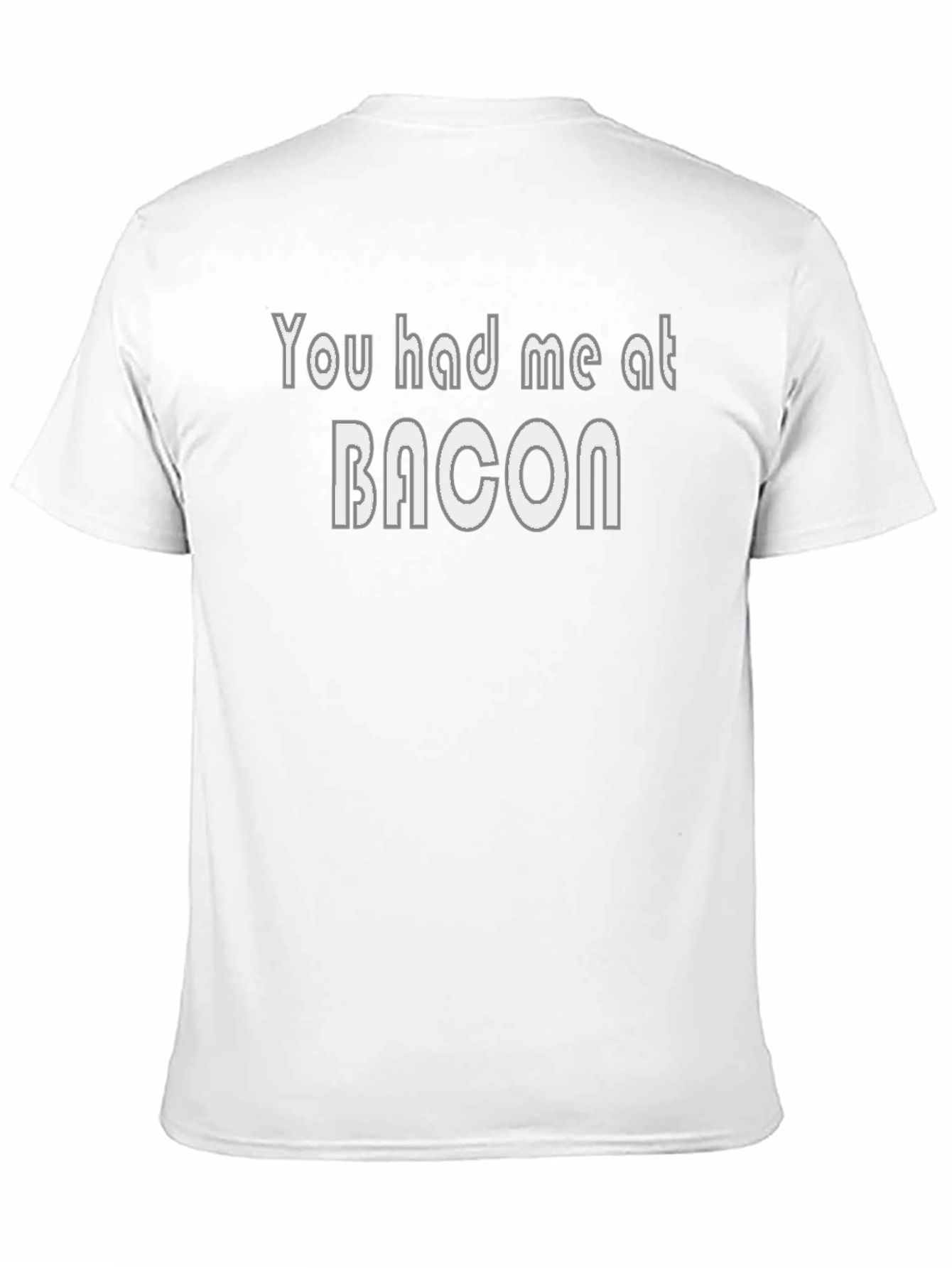 Bacon Lovers Black Graphic T-Shirt