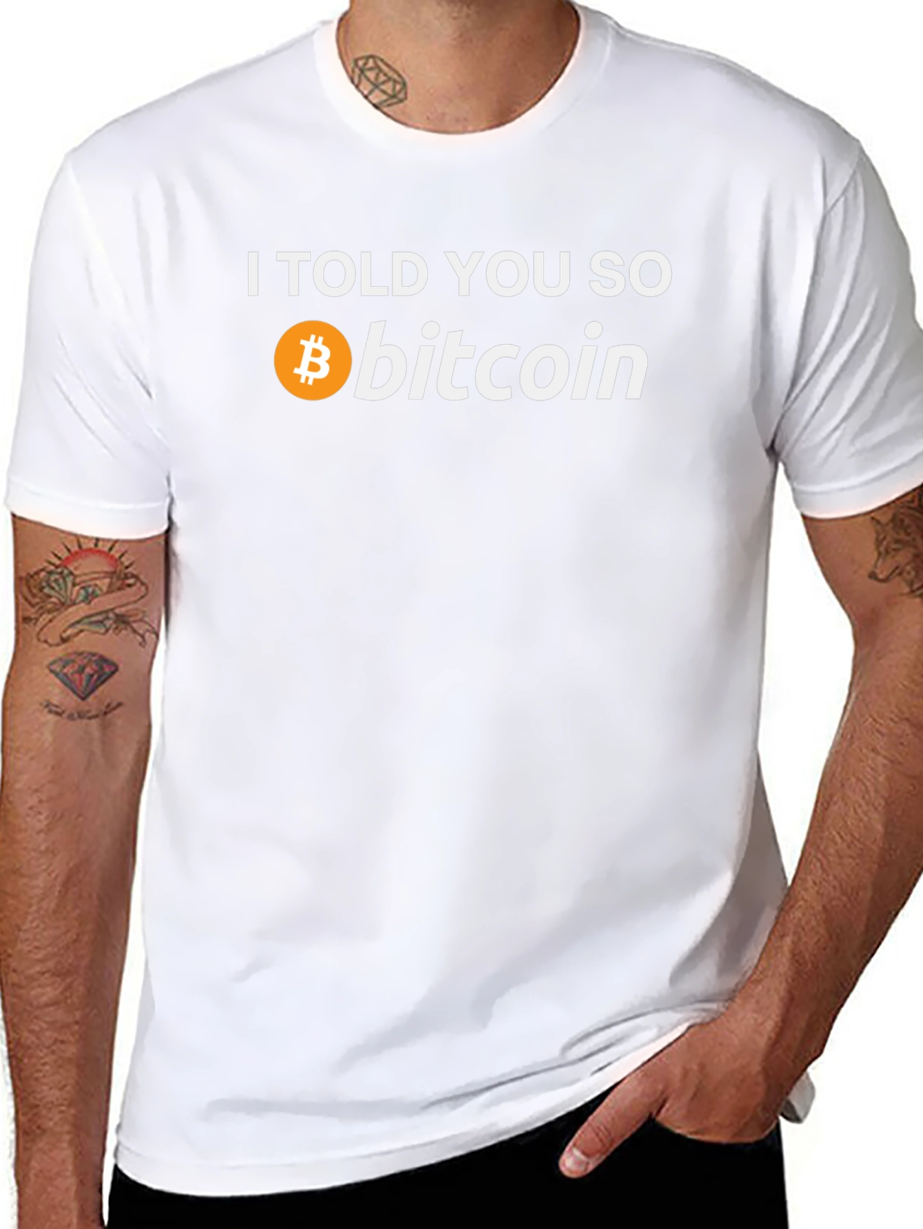 I Told You So Bitcoin T-Shirt - Crypto Tee
